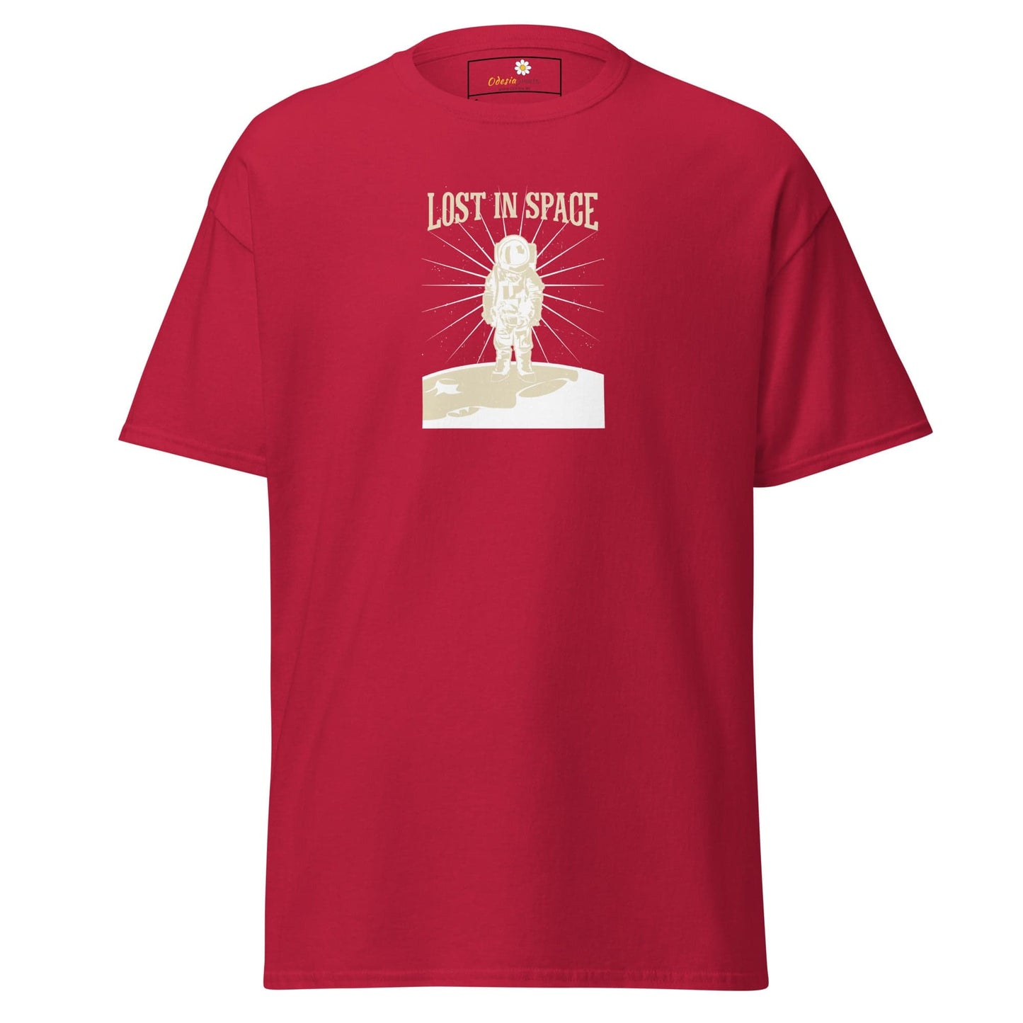 Unisex classic tee - ASTRONAUT LOST IN SPACE - REGULAR - Cardinal / S