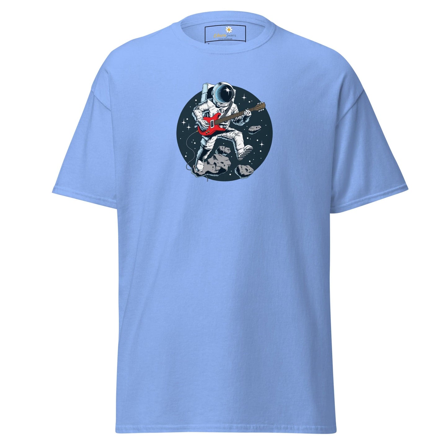 Unisex classic tee - ASTRONAUT MUSIC ROCK - REGULAR - Carolina Blue / S