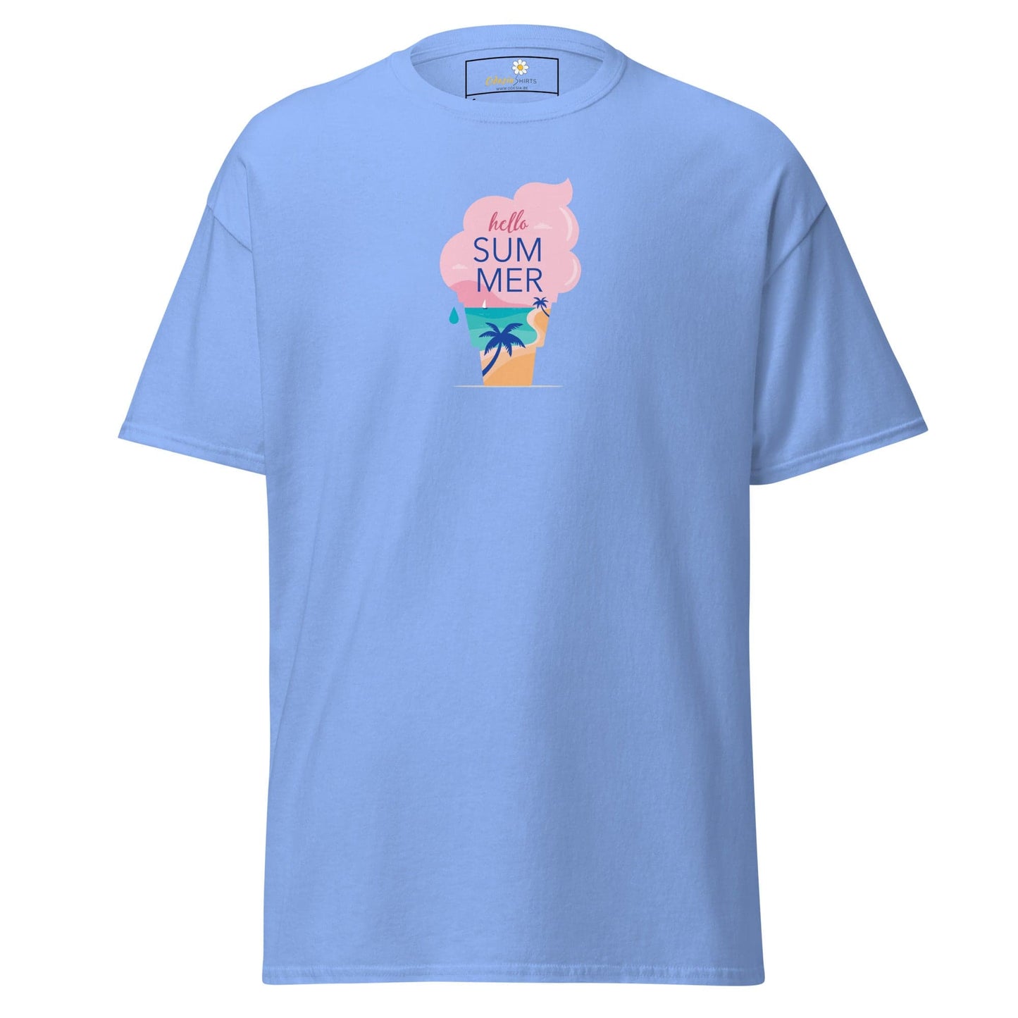 Unisex classic tee - SUMMER MISC ICE - REGULAR - Carolina Blue / S
