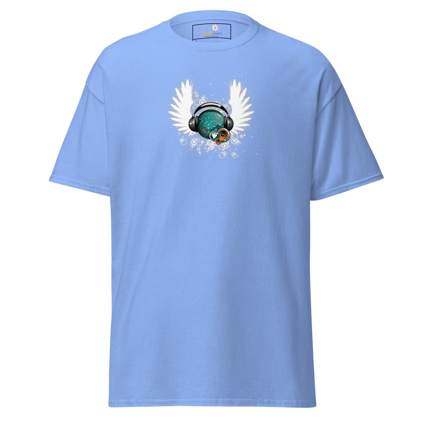 Unisex classic tee - MUSIC WINGS - REGULAR - Carolina Blue / S