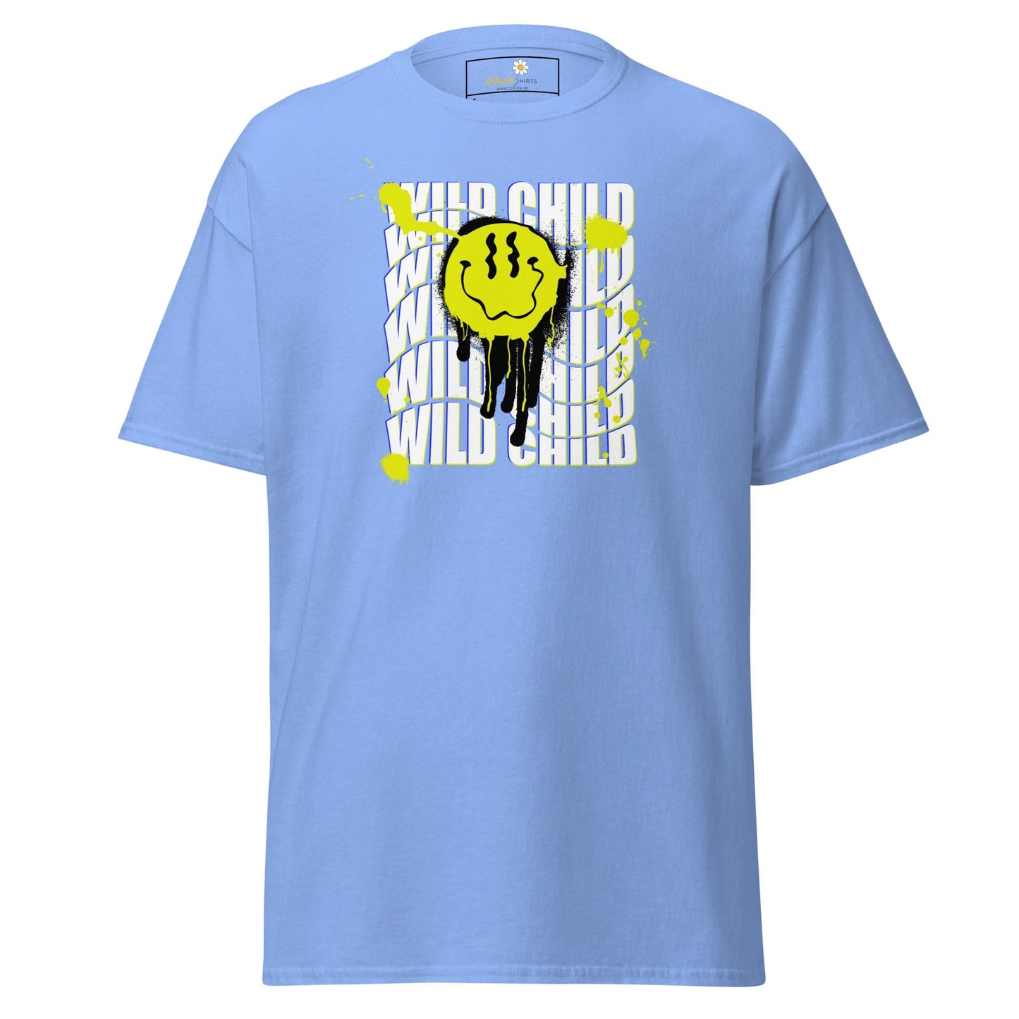 Unisex classic tee - MISC WILD CHILD SMILE - REGULAR - Carolina Blue / S