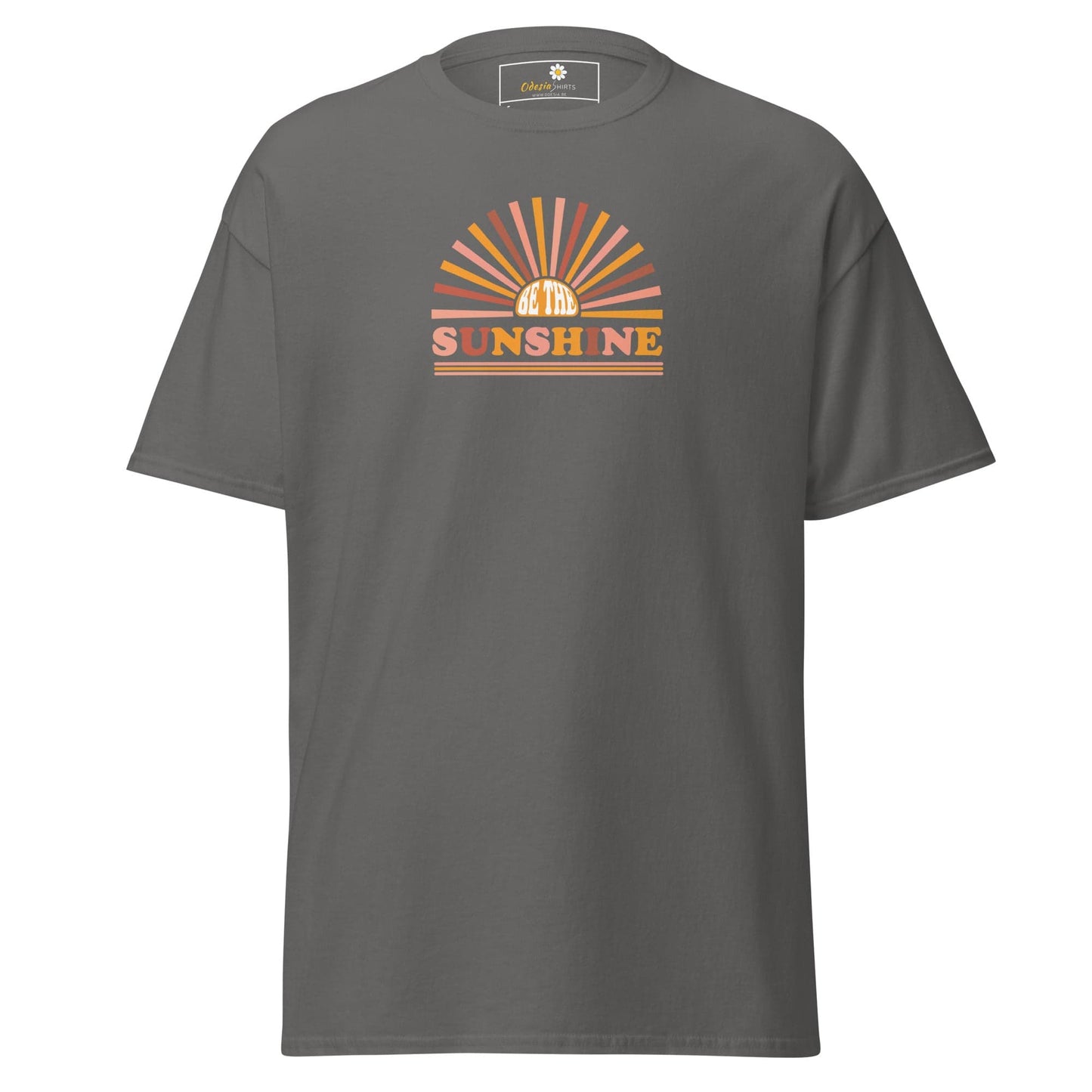 Unisex classic tee - SUMMER SUNSHINE - REGULAR - Charcoal / S