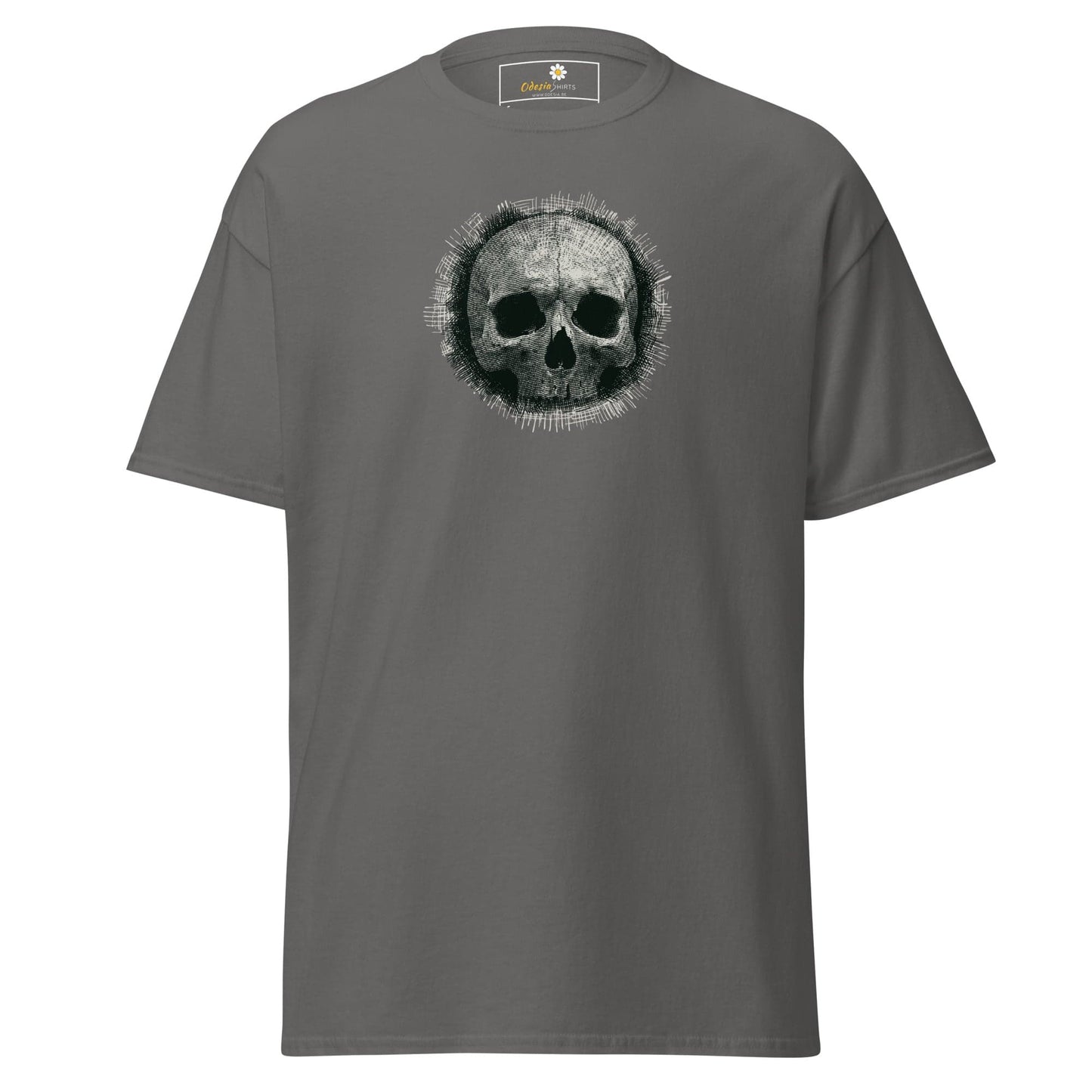 Unisex classic tee - SKULL - REGULAR - Charcoal / S