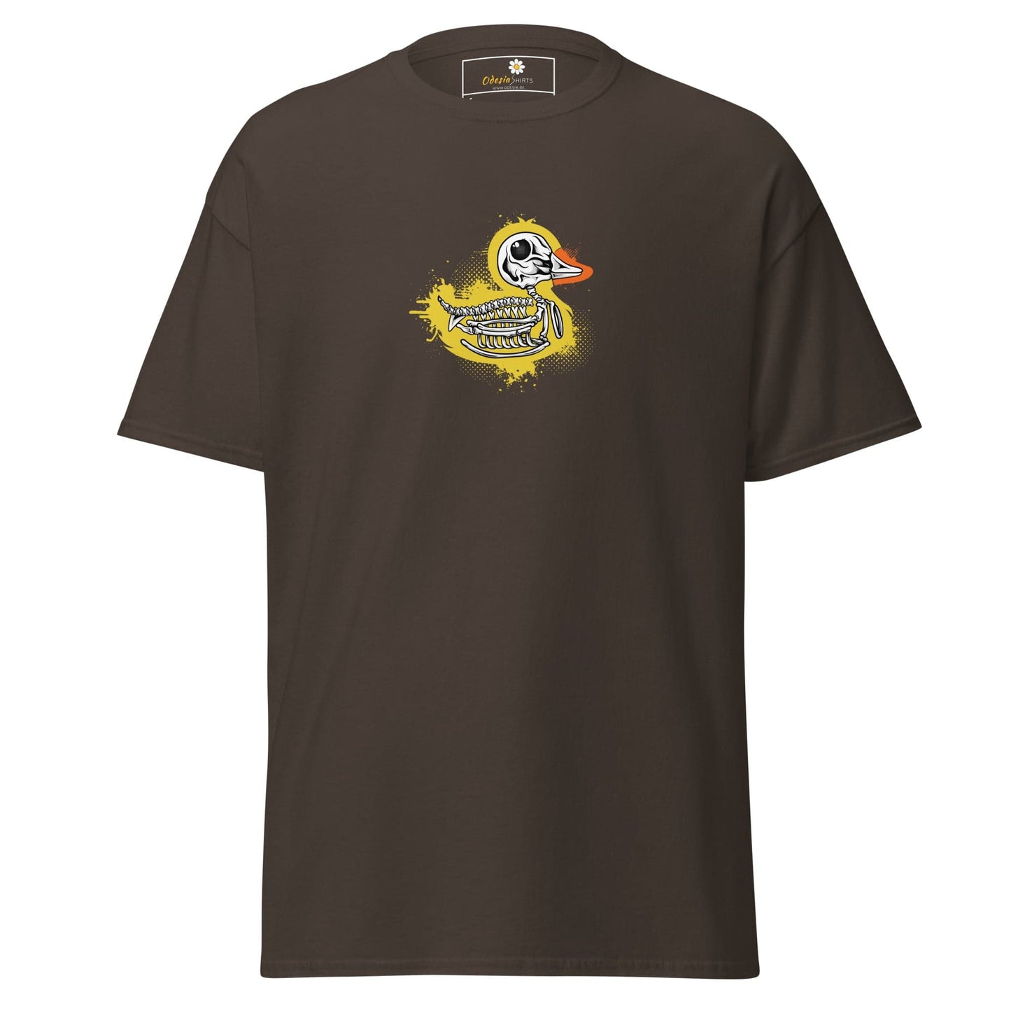 Unisex classic tee - ANIMALS FUN CHICK - REGULAR - Dark Chocolate / S