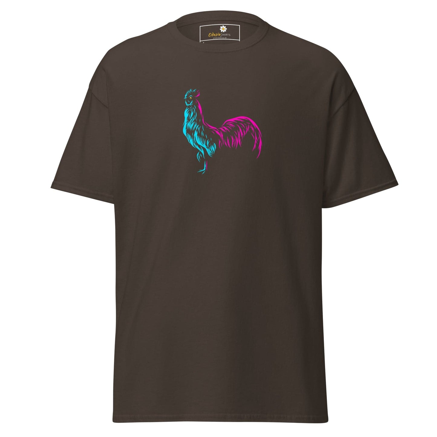 Unisex classic tee - ANIMALS COQ - REGULAR - Dark Chocolate / S