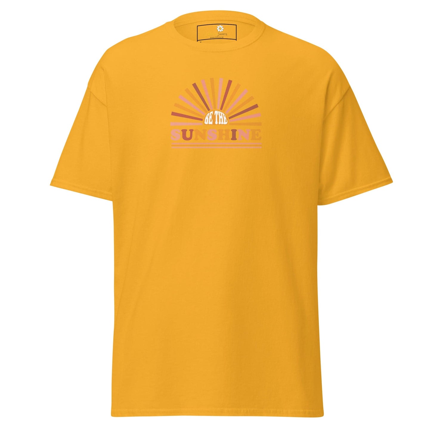 Unisex classic tee - SUMMER SUNSHINE - REGULAR - Gold / S