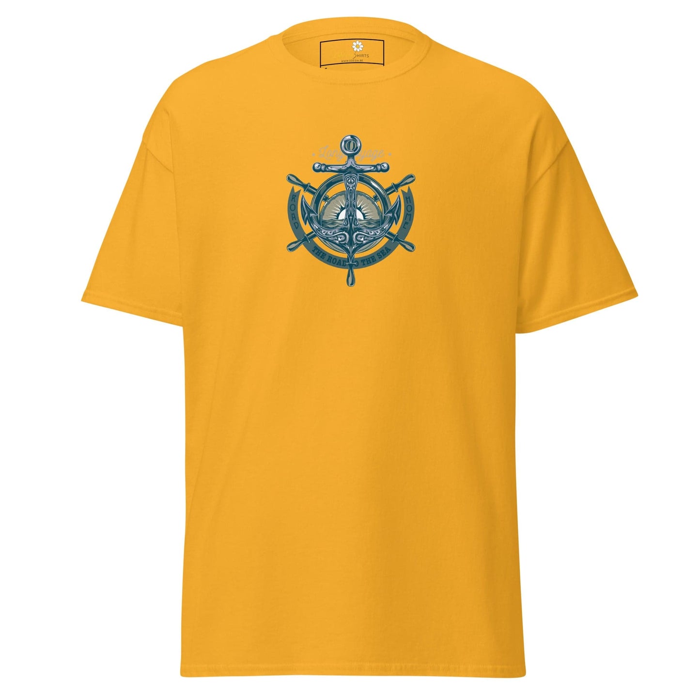 Unisex classic tee - MISC THE ROAR THE SEA - REGULAR - Gold / S