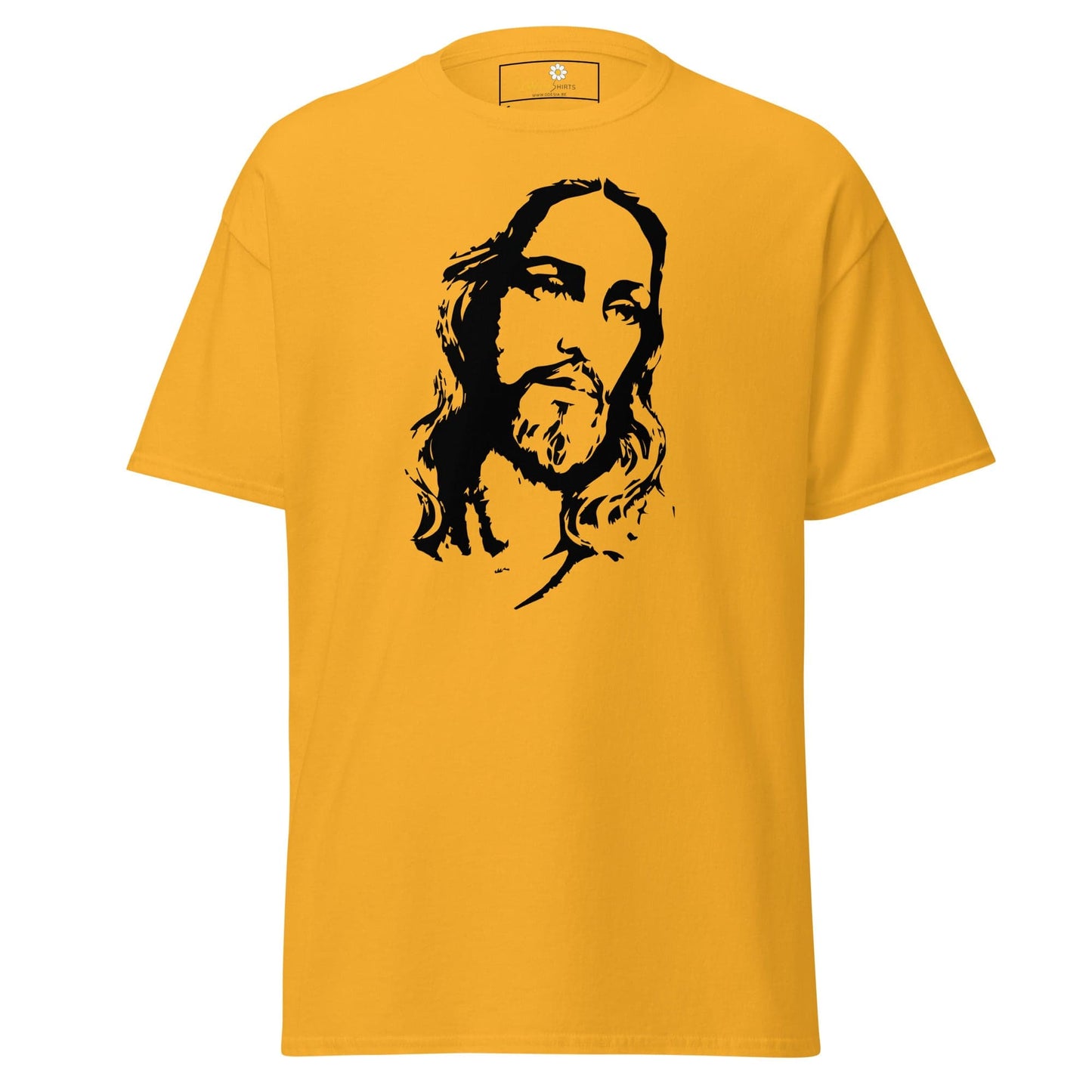 Unisex classic tee - SPIRITUAL JESUS - REGULAR - Gold / S