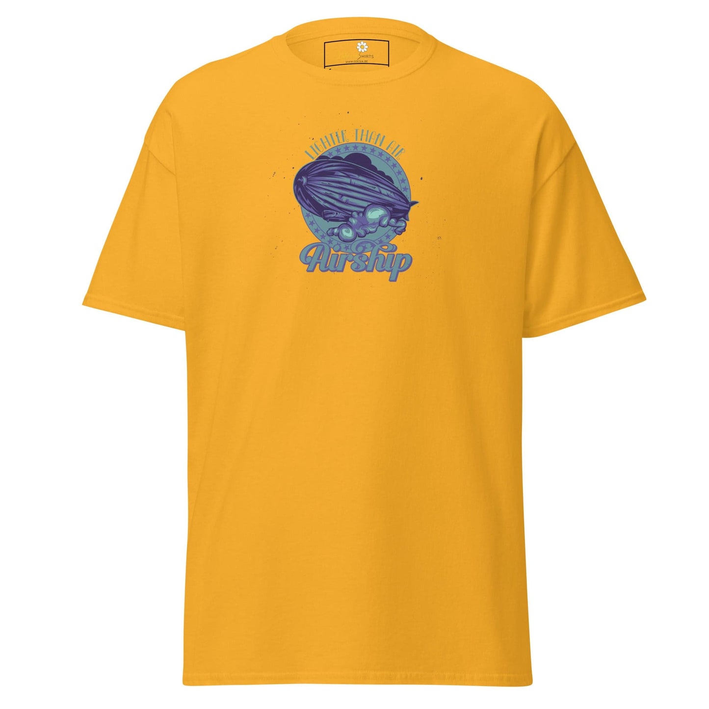 Unisex classic t-shirt - MISC AIRSHIP - REGULAR - Gold / S