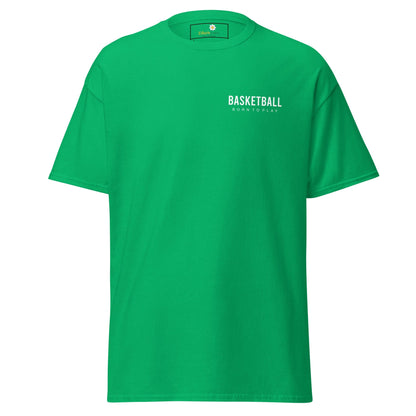 Unisex classic t-shirt - SPORT BASKETBALL - REGULAR - Irish Green / S