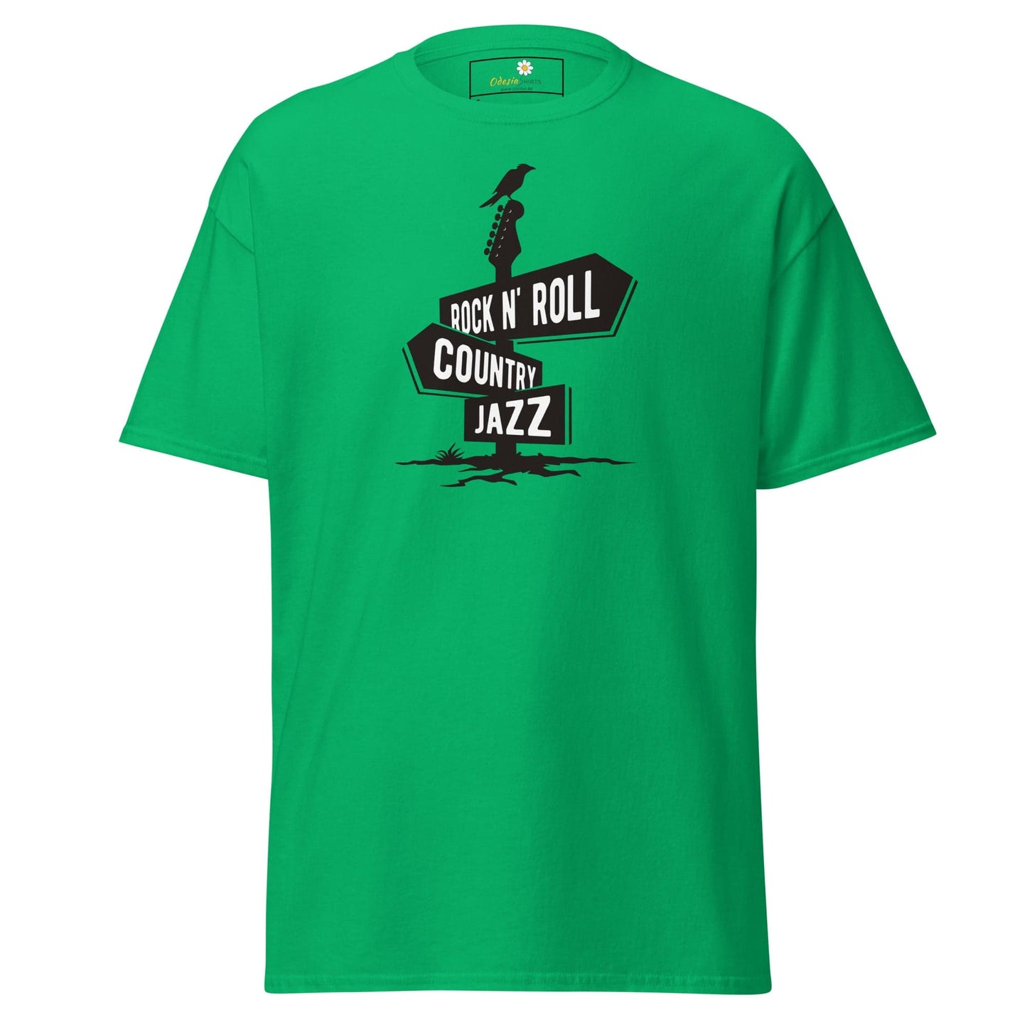 Unisex classic t-shirt - MUSIC DIRECTIONS - REGULAR - Irish Green / S
