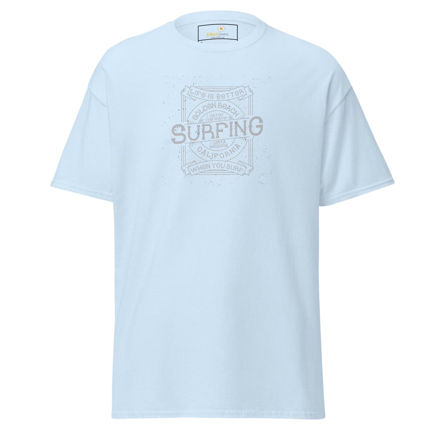 Unisex classic tee - SPORT GOLDEN BEACH SURFING - REGULAR - Light Blue / S