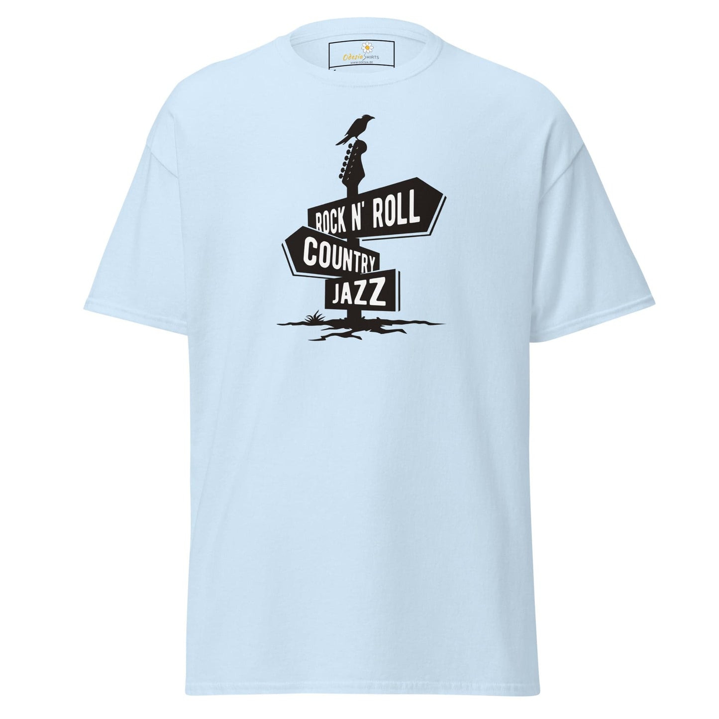 Unisex classic t-shirt - MUSIC DIRECTIONS - REGULAR - Light Blue / S