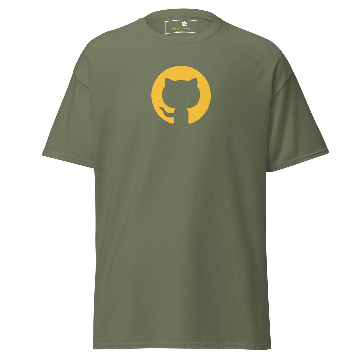 Unisex classic tee - IT CAT SILHOUETE - REGULAR - Military Green / S