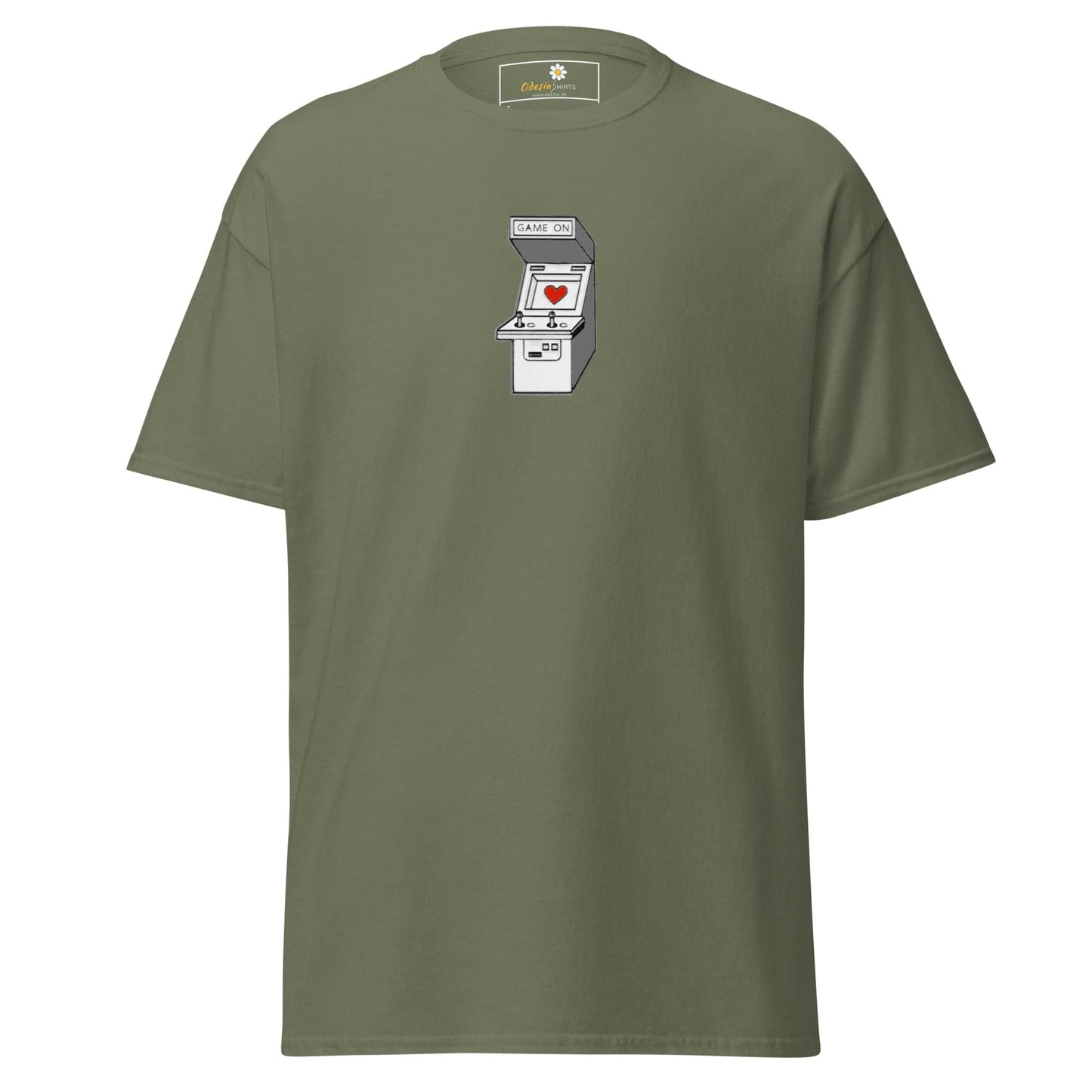 Unisex classic tee - IT ARCADE GAME - REGULAR - Military Green / S