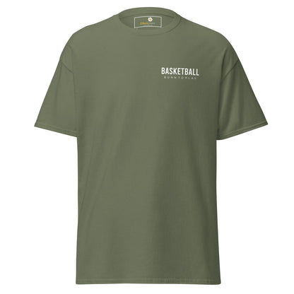 Unisex classic t-shirt - SPORT BASKETBALL - REGULAR - Military Green / S