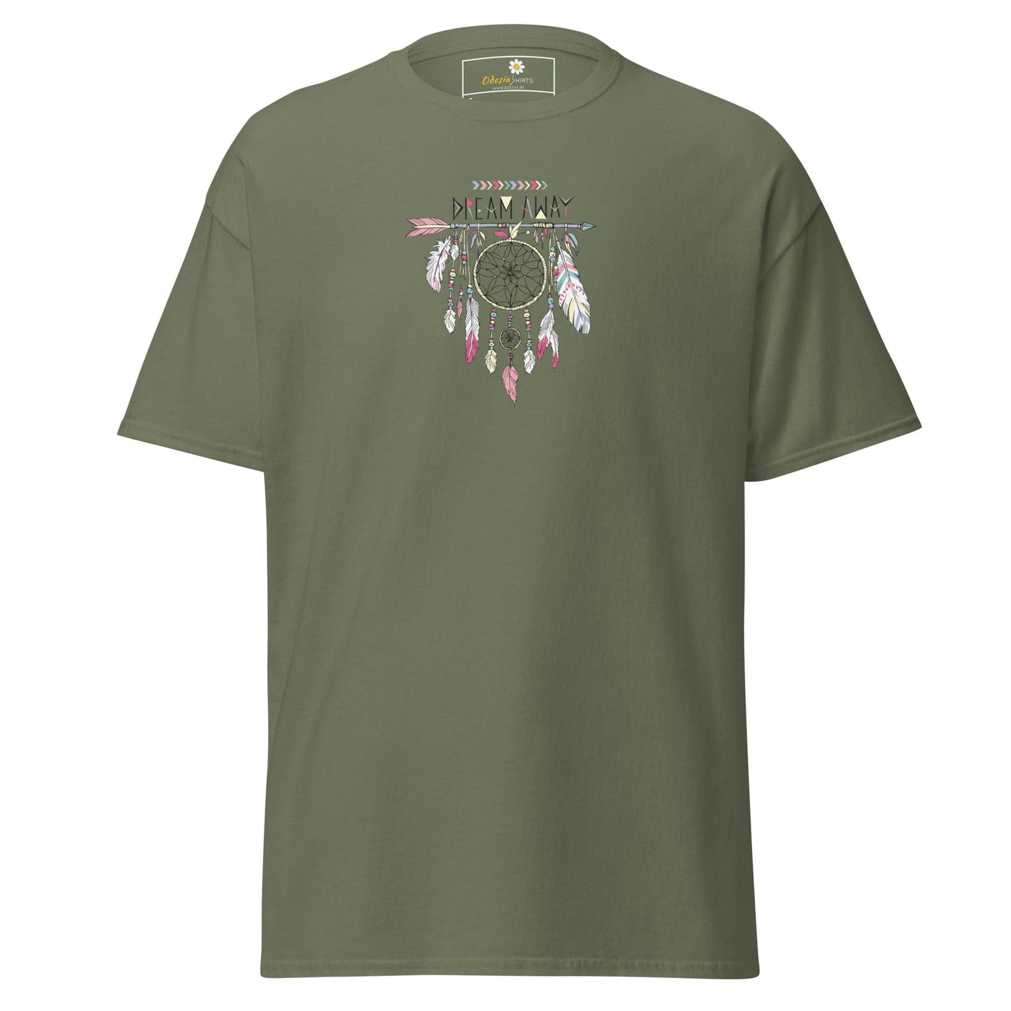 Unisex classic tee - MYSTIC DREAM AWAY - REGULAR - Military Green / S