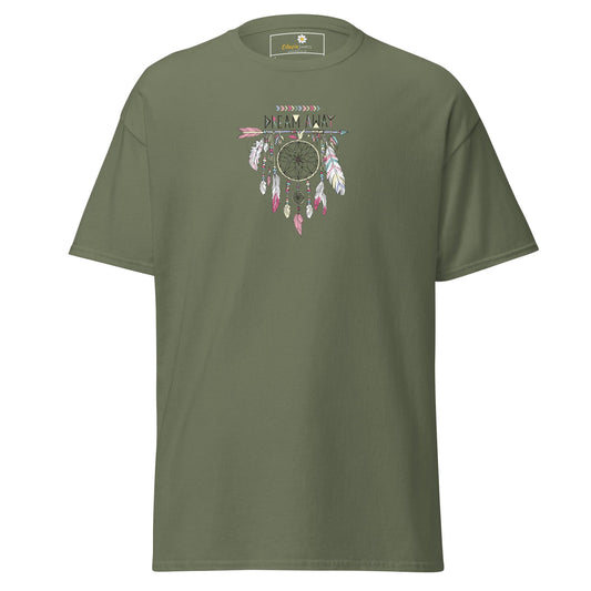 Unisex classic tee - MYSTIC DREAM AWAY - REGULAR - Military Green / S