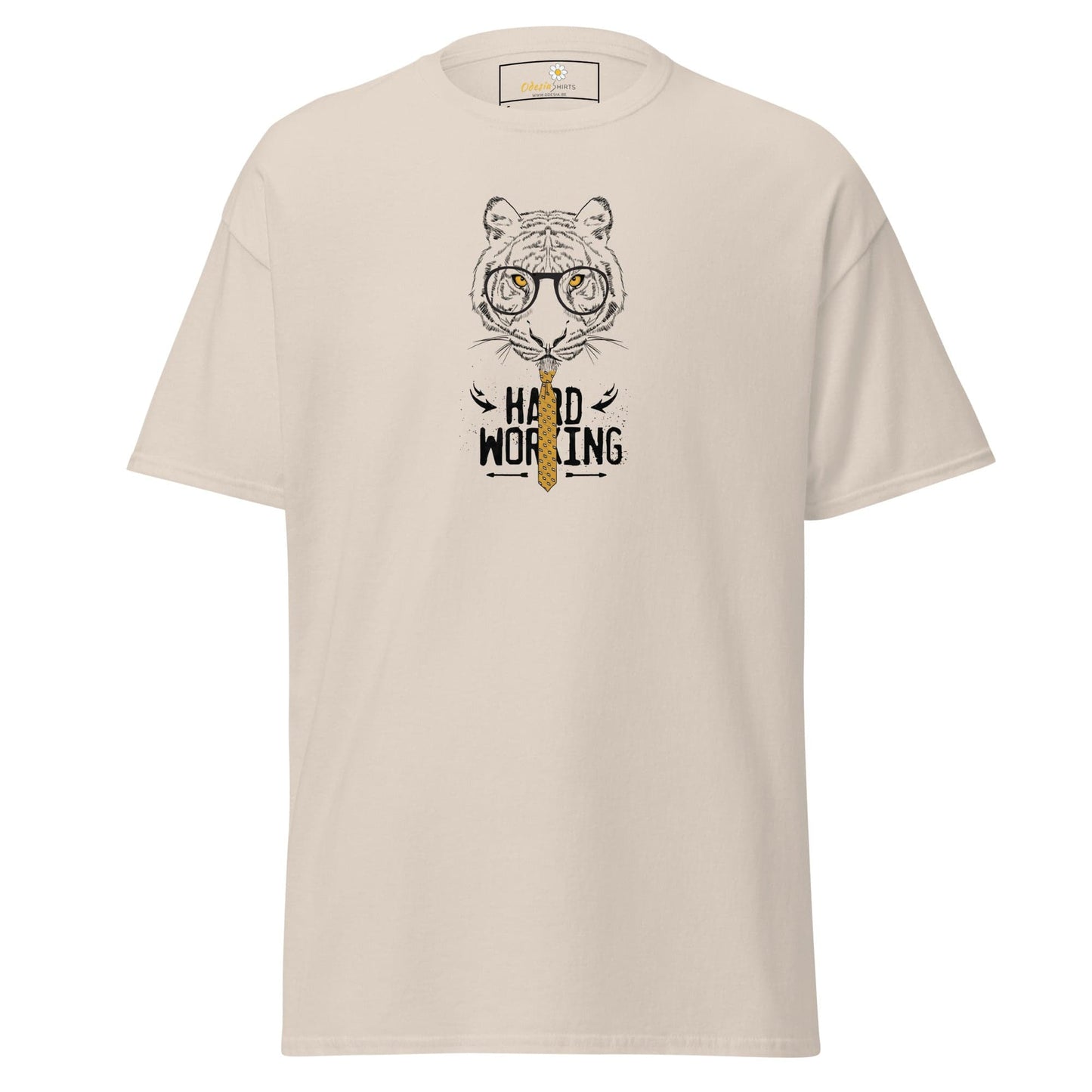 Unisex classic tee - WILD LIFE TIGER WORK - REGULAR - Natural / S