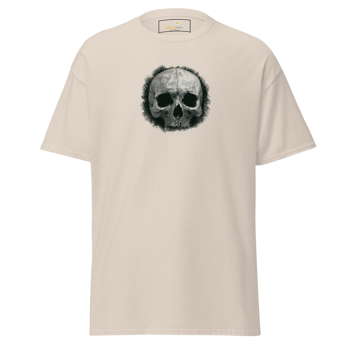 Unisex classic tee - SKULL - REGULAR - Natural / S
