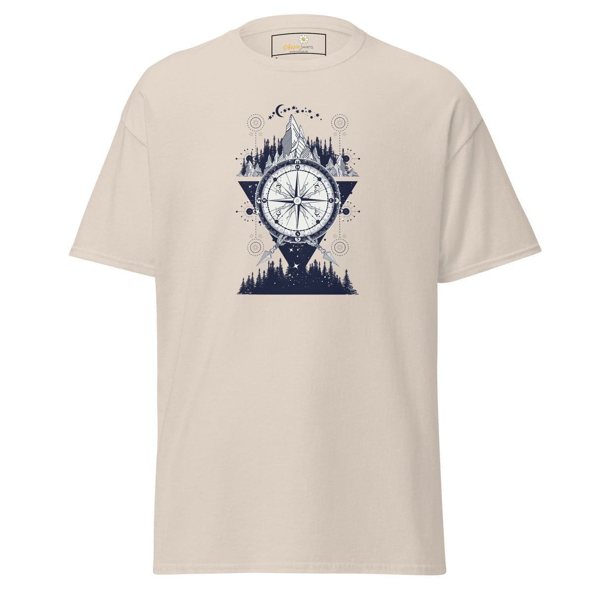 Unisex classic t-shirt - MYSTIC DIRECTIONS - REGULAR - Natural / S