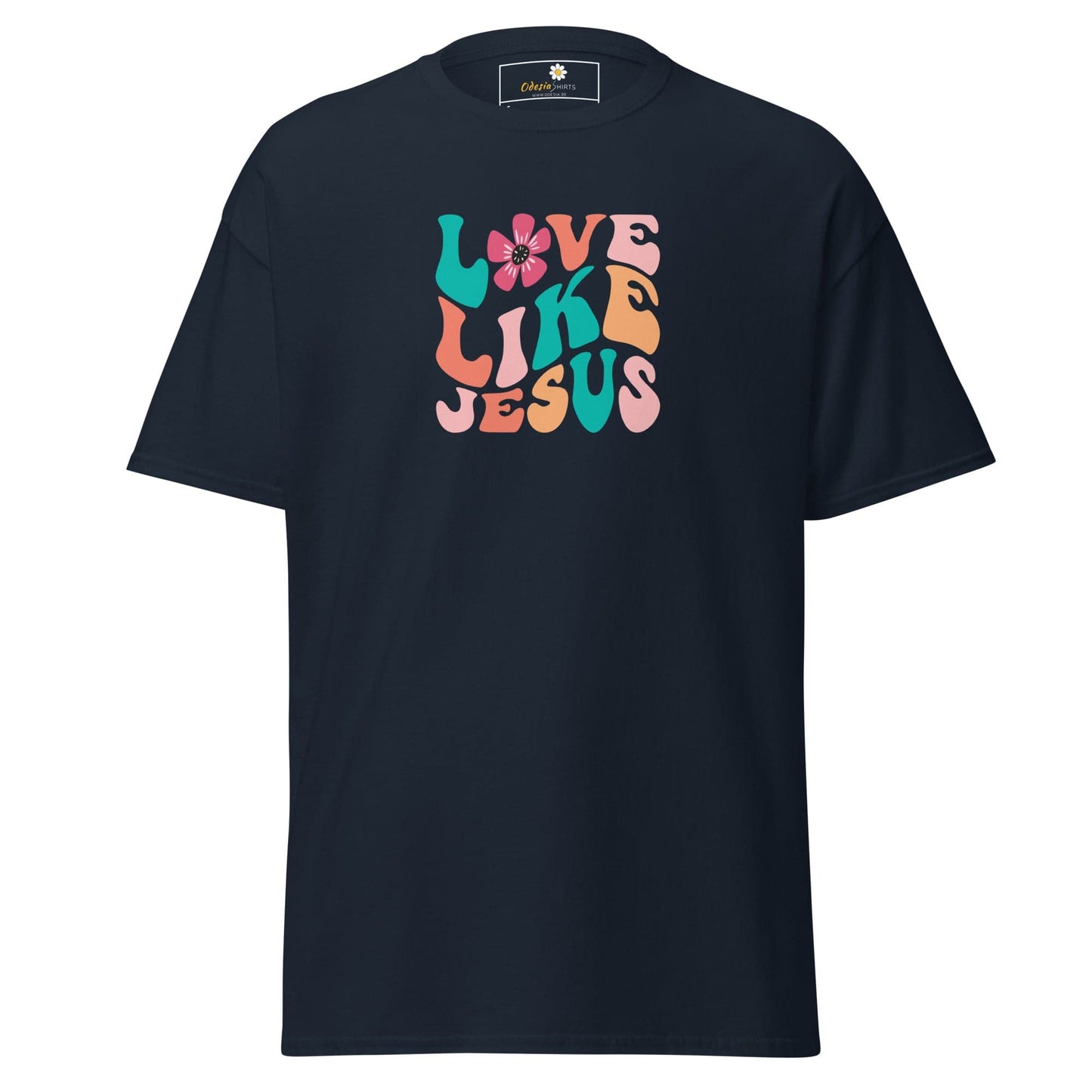 Unisex classic tee - SPIRITUAL LOVE LIKE JESUS - REGULAR - Navy / S