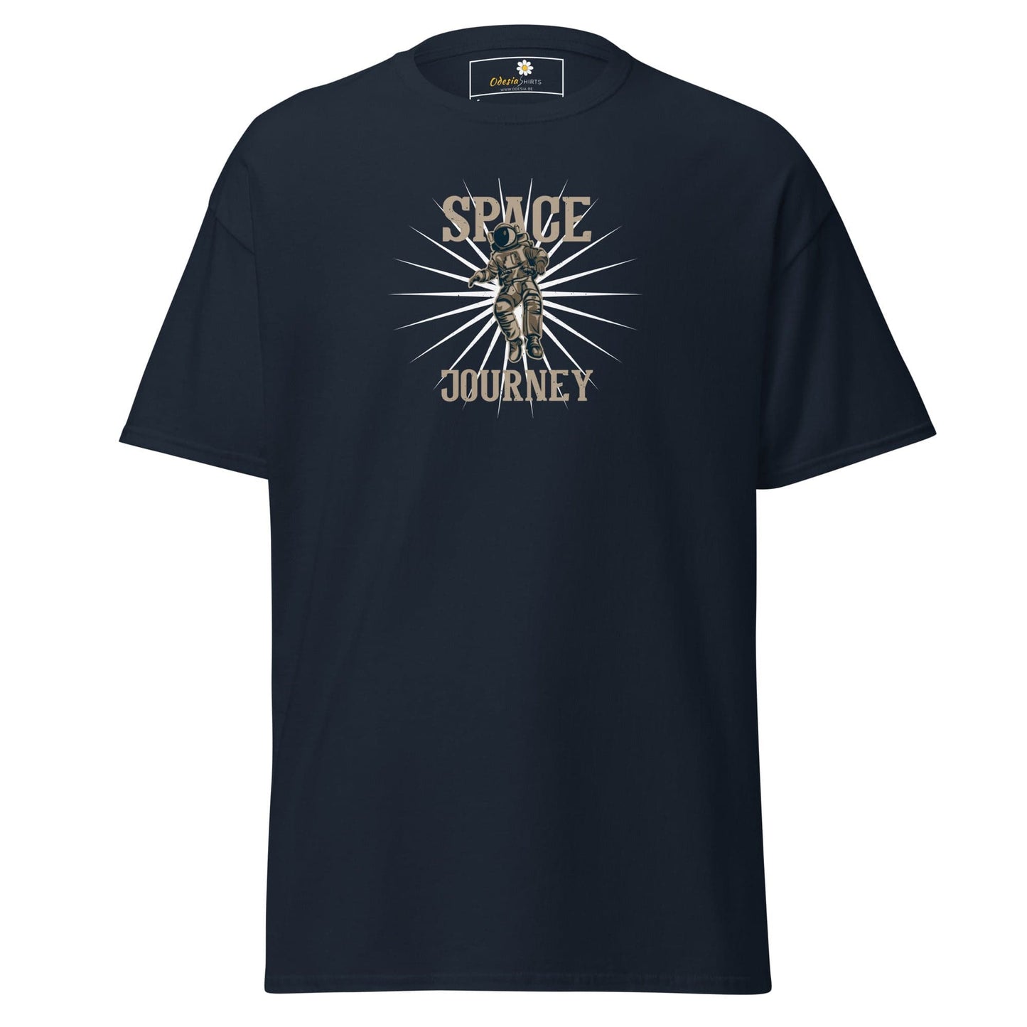 Unisex classic tee - ASTRONAUT SPACE JOURNEY - REGULAR - Navy / S