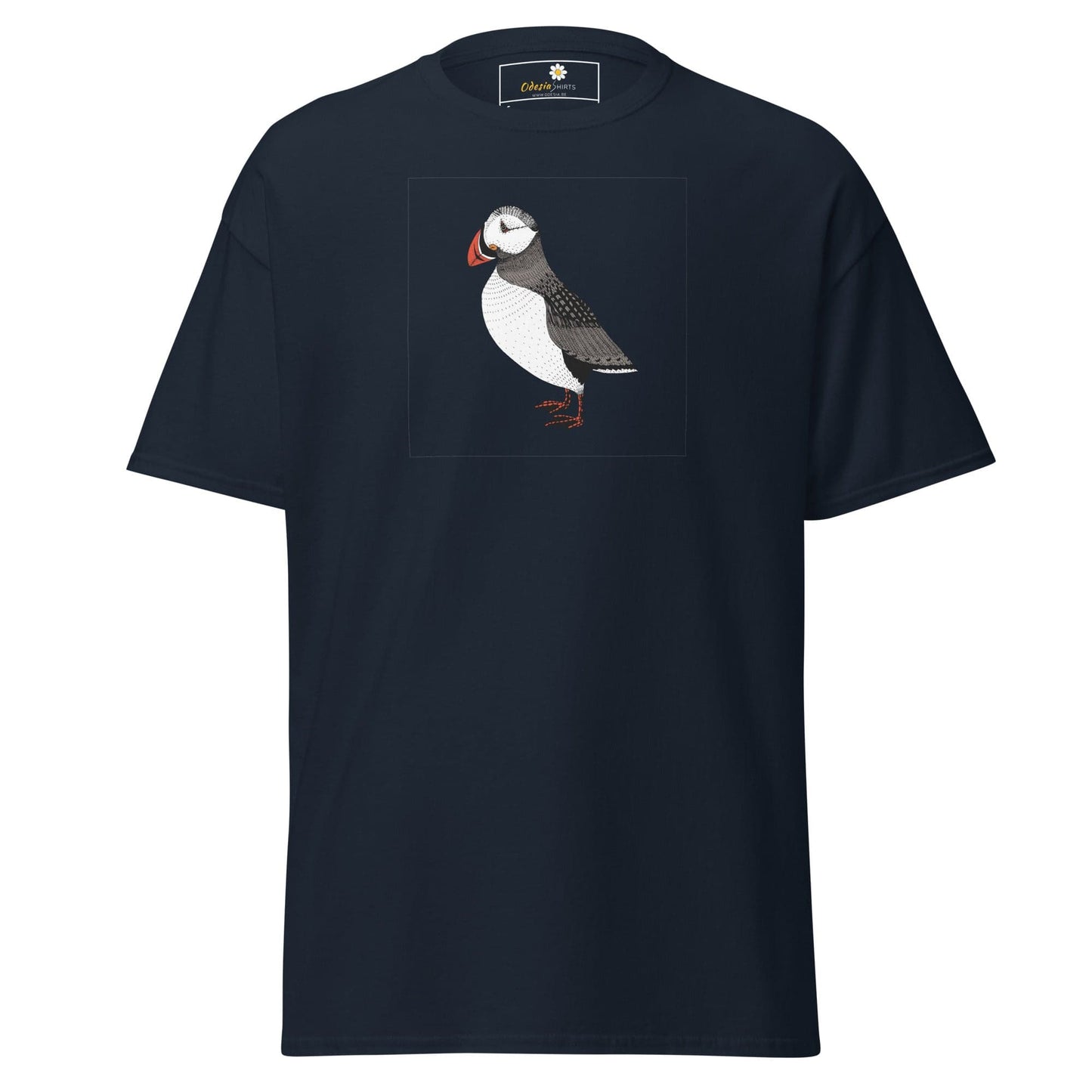 Unisex classic tee - WILD LIFE WALKING BIRD - REGULAR - Navy / S