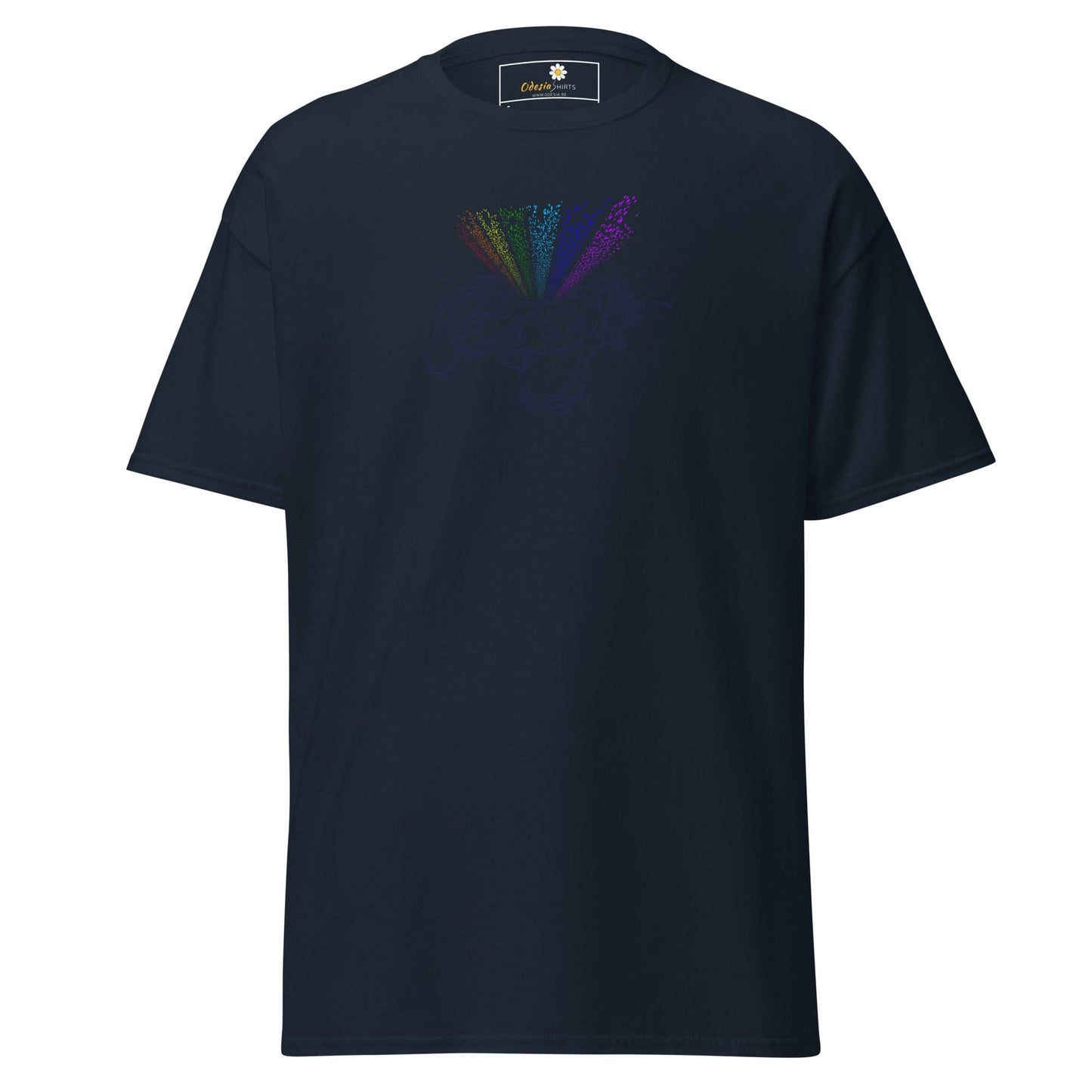 Unisex classic tee - IT COLORFUL GAMER - REGULAR - Navy / S