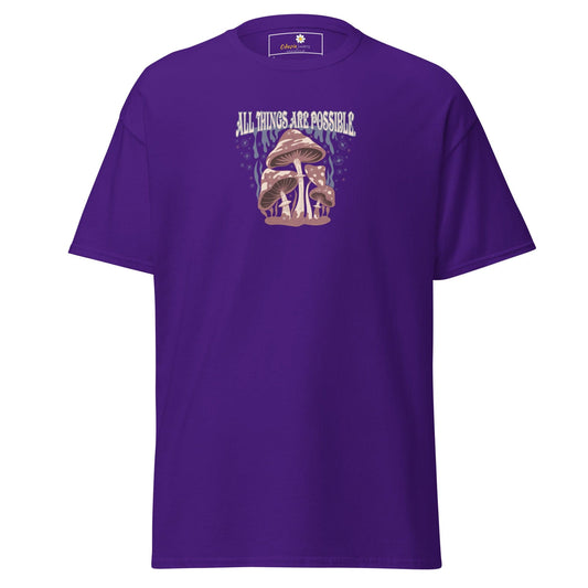 Unisex classic t-shirt - MYSTIC ALL THINGS POSSIBLE - REGULAR - Purple / S