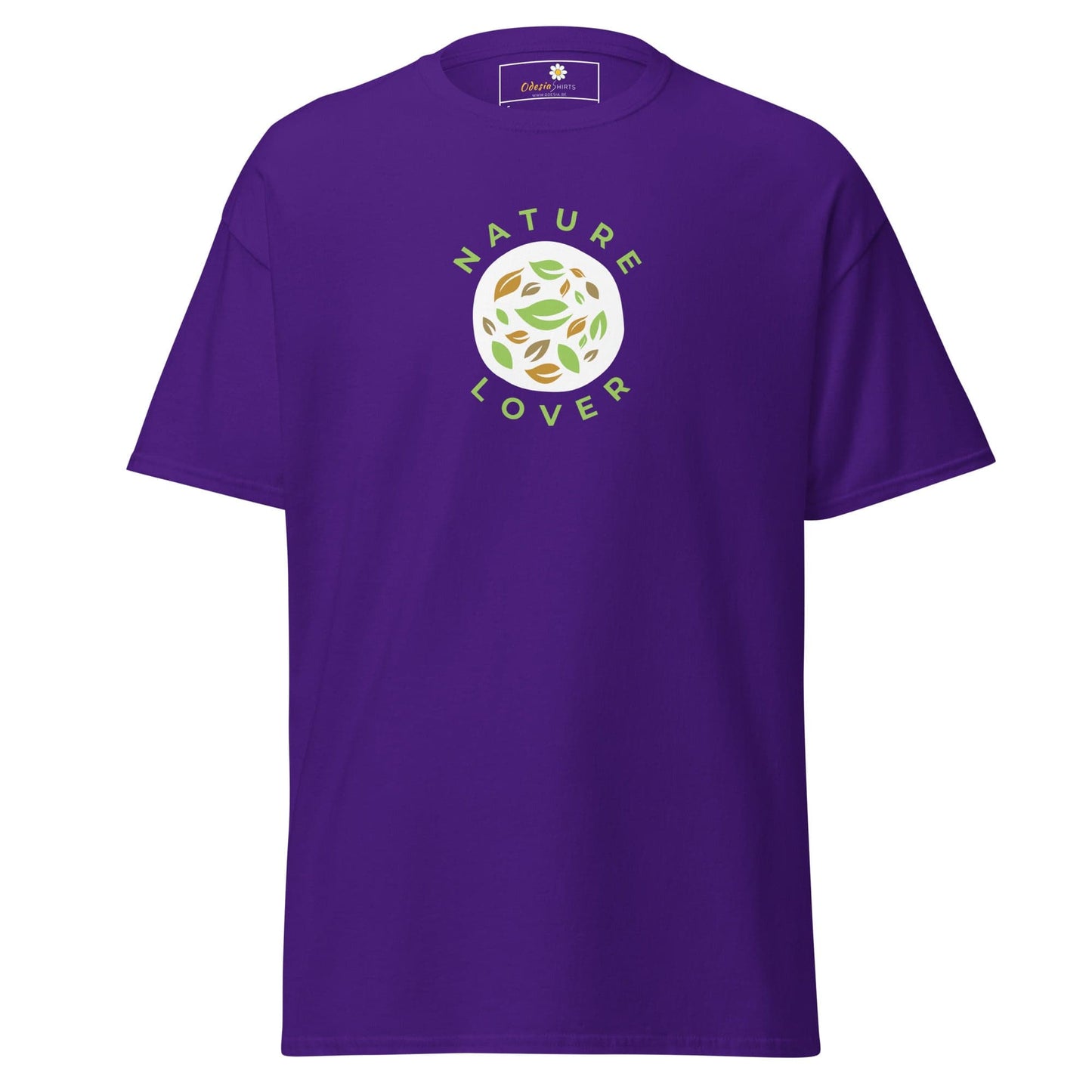 Unisex classic tee - NATURE LOVER - REGULAR - Purple / S