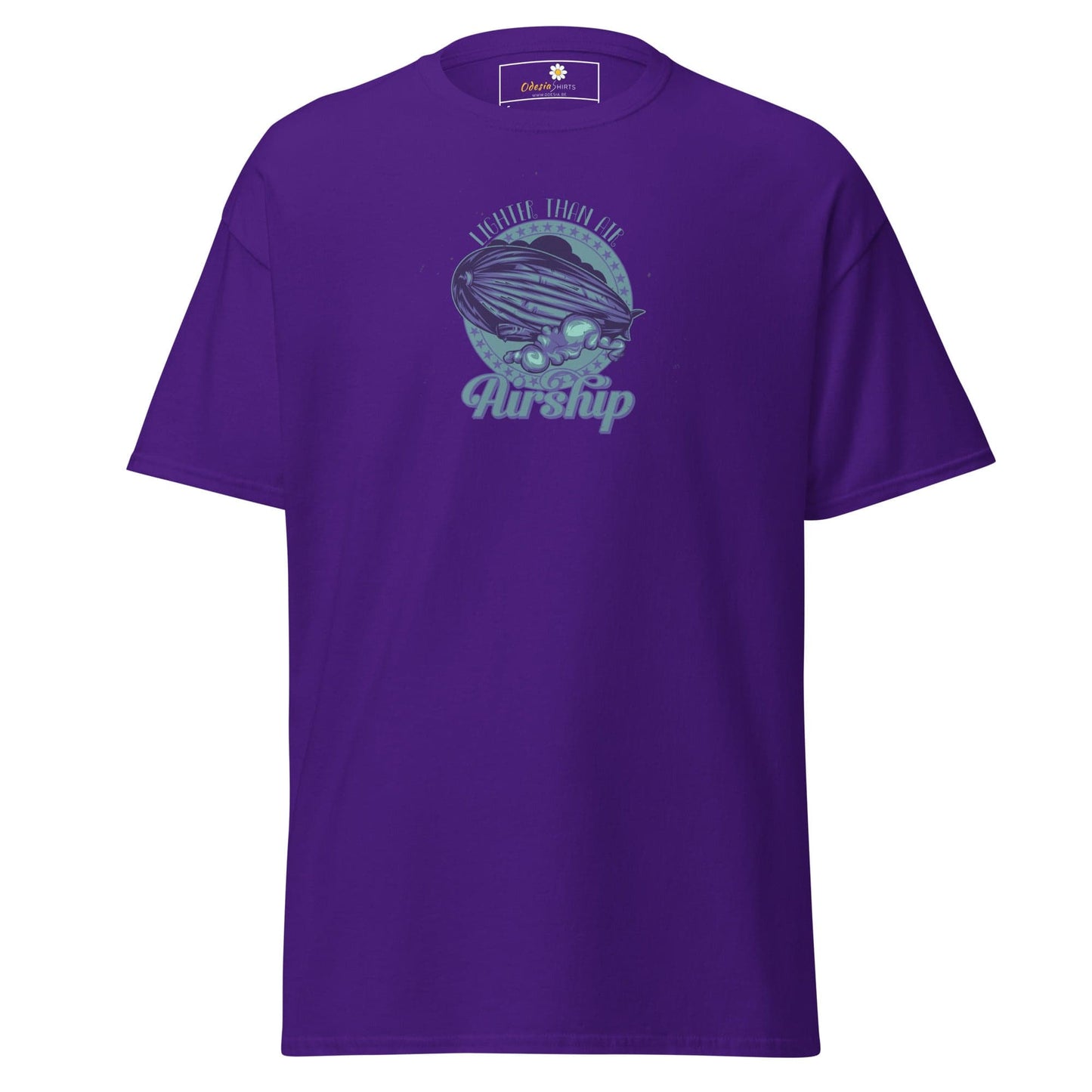 Unisex classic t-shirt - MISC AIRSHIP - REGULAR - Purple / S