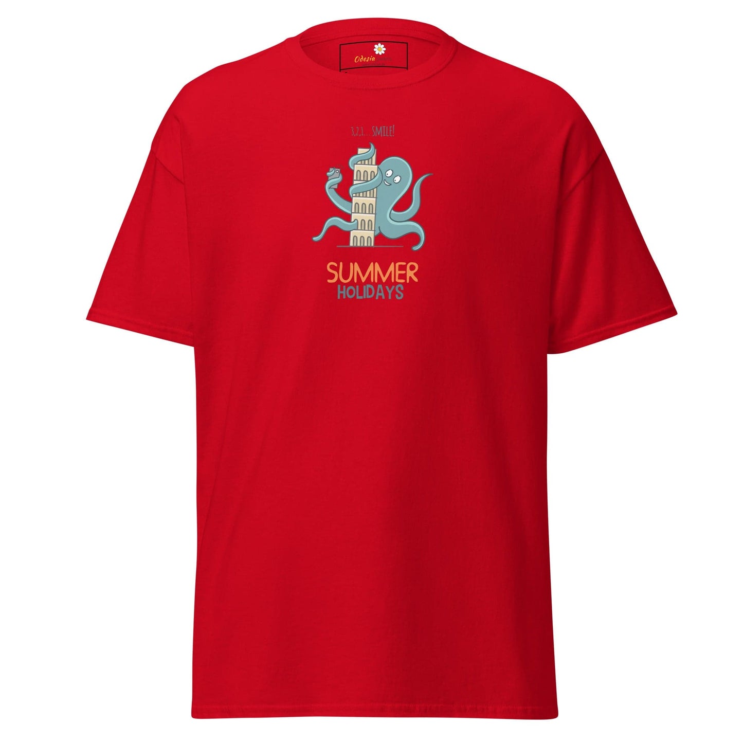 Unisex classic tee - SUMMER FUN HOLIDAYS - Red / S