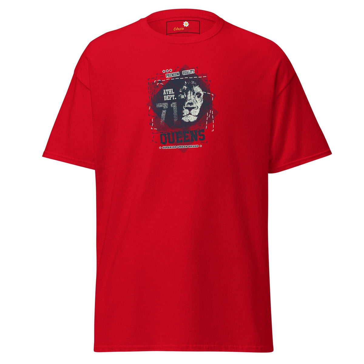 Unisex classic tee - URBAN WILD LIFE 71 QUEENS - REGULAR - Red / S
