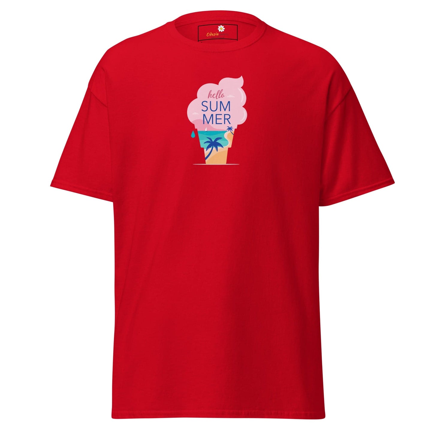 Unisex classic tee - SUMMER MISC ICE - REGULAR - Red / S