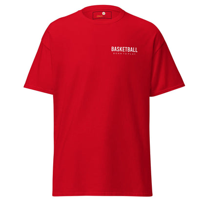 Unisex classic t-shirt - SPORT BASKETBALL - REGULAR - Red / S