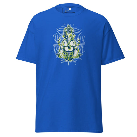 Unisex classic tee - SPIRITUAL GANESH - REGULAR - Royal / S