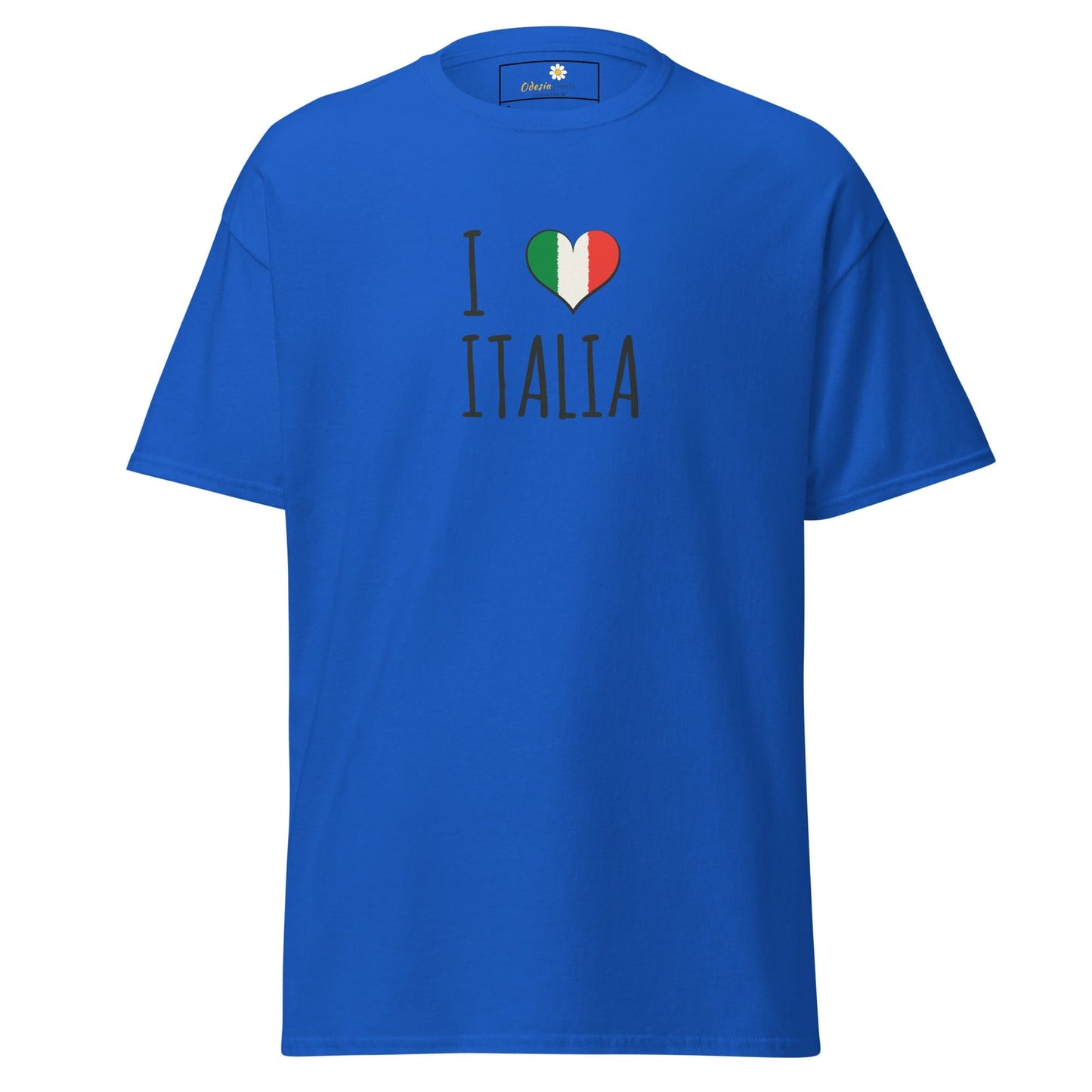 Unisex classic tee - COUNTRY I LOVE ITALY - REGULAR - Royal / S