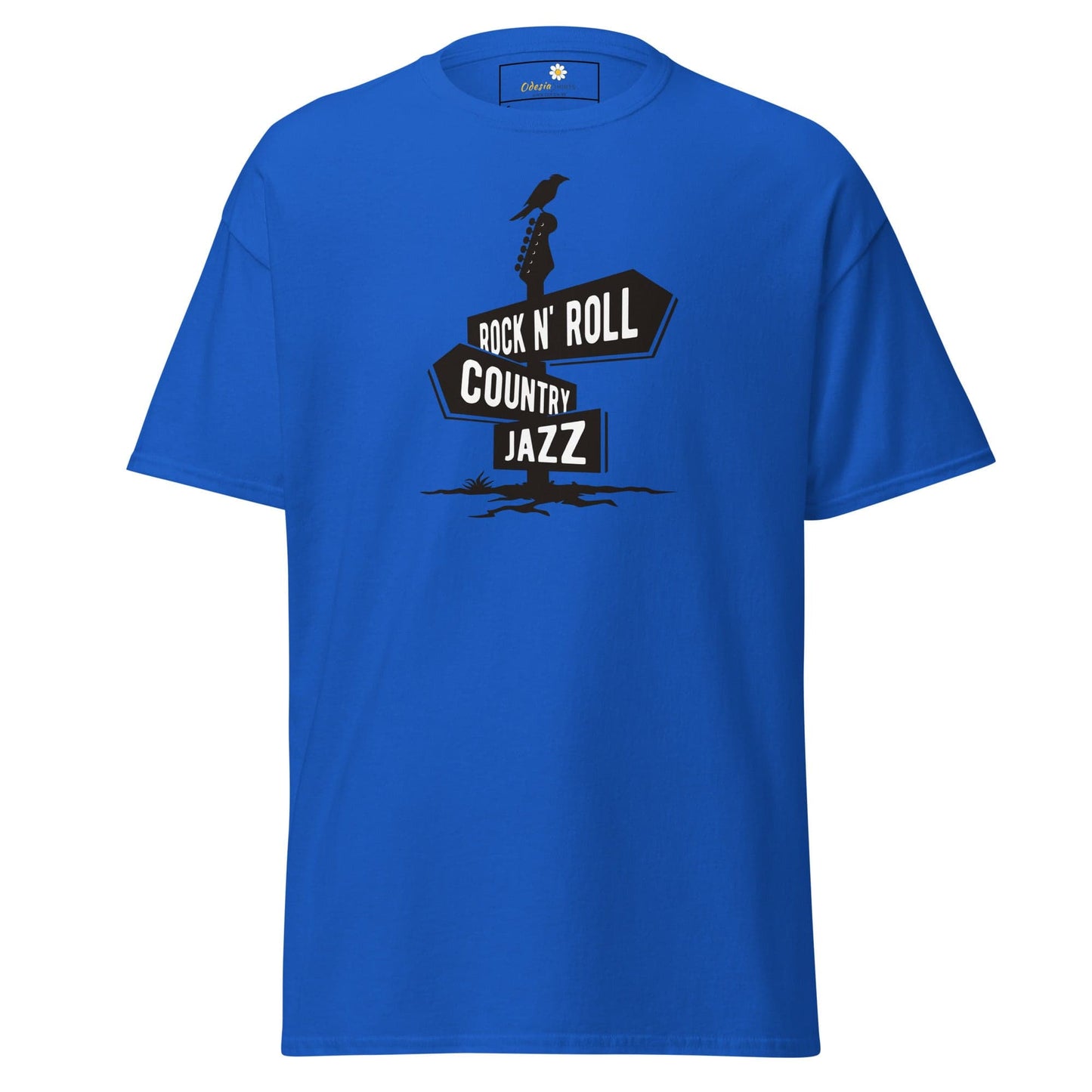 Unisex classic t-shirt - MUSIC DIRECTIONS - REGULAR - Royal / S