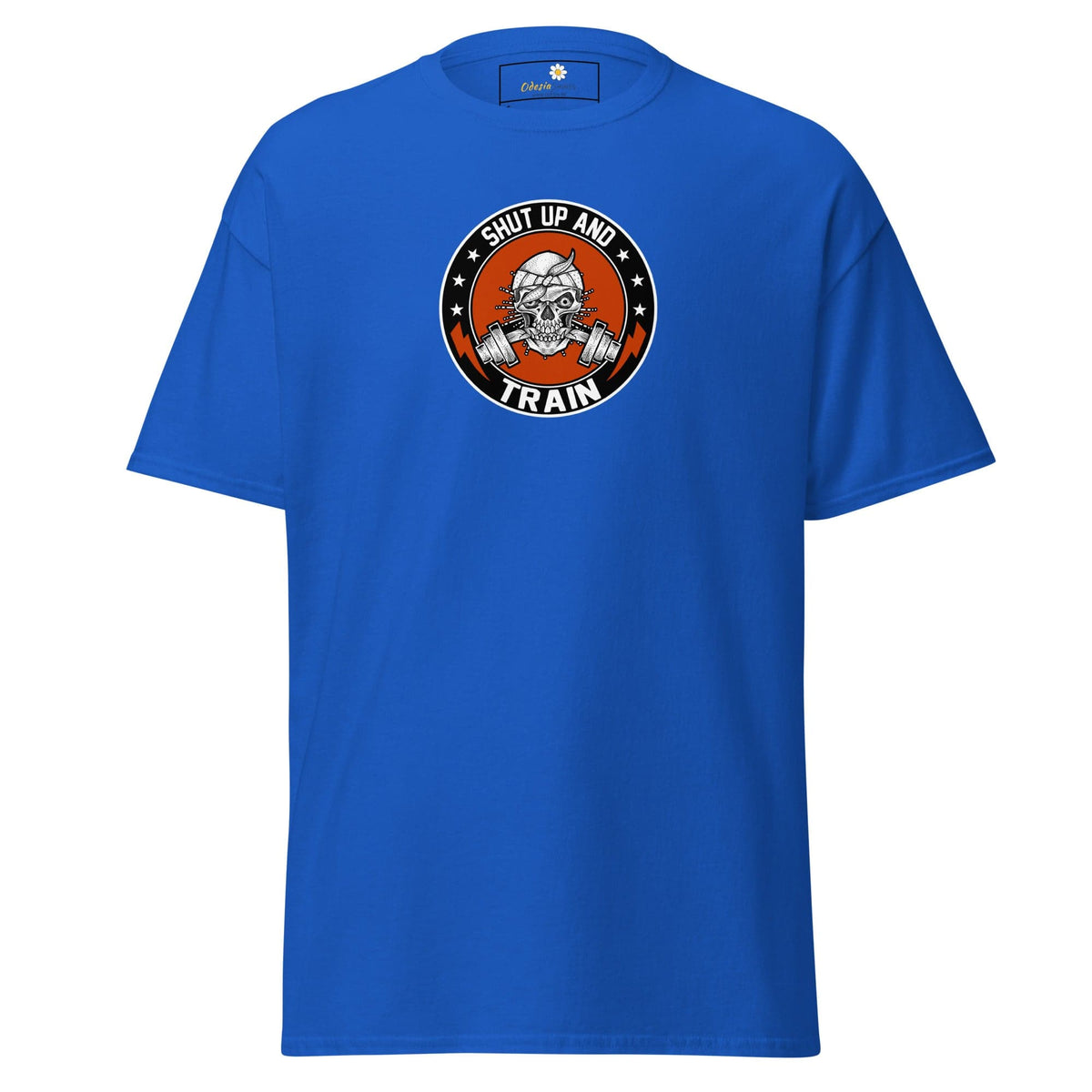 Unisex classic tee - SPORT SHUT UP AND TRAIN - REGULAR - Royal / S