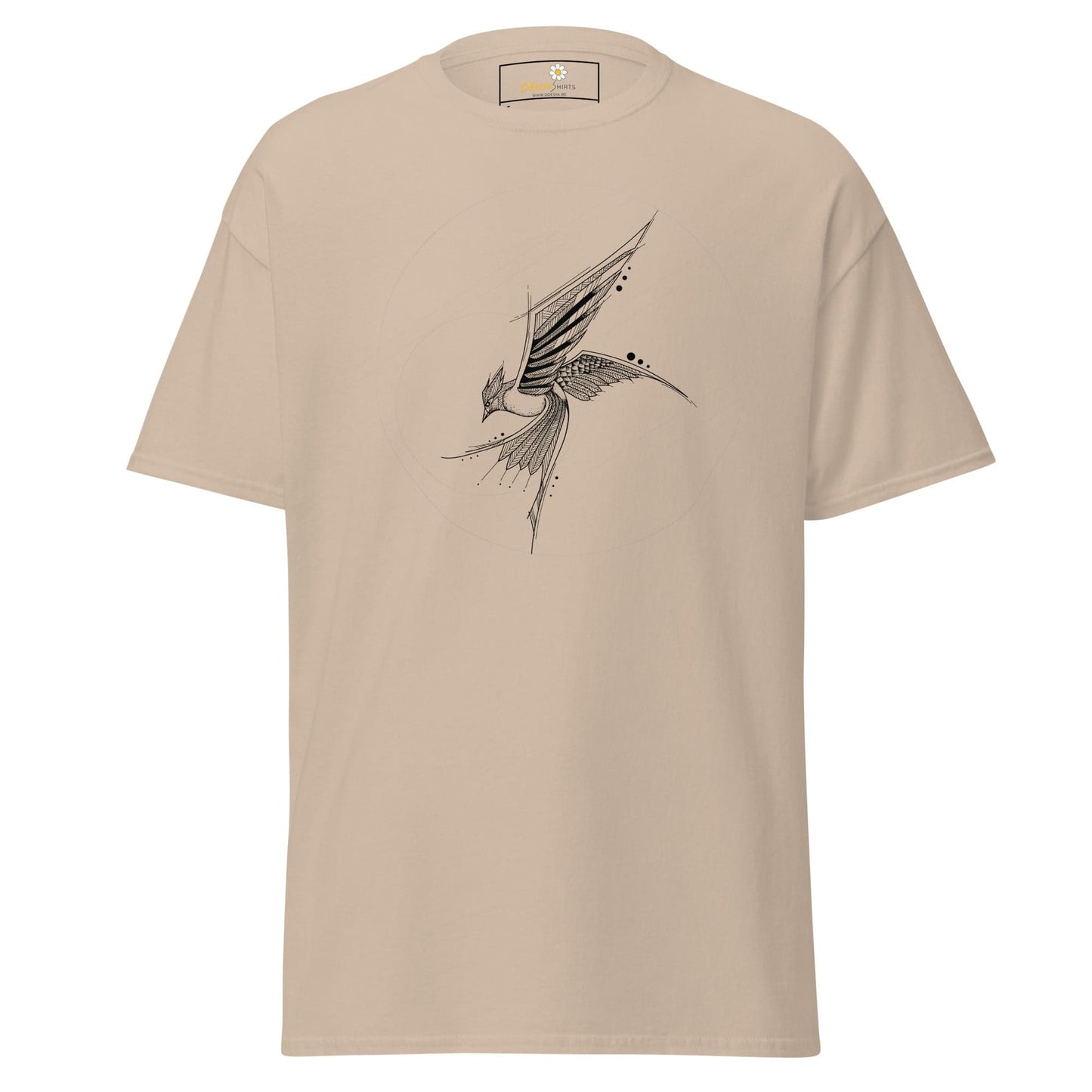 Unisex classic tee - ANIMALS BIRD - REGULAR - Sand / S