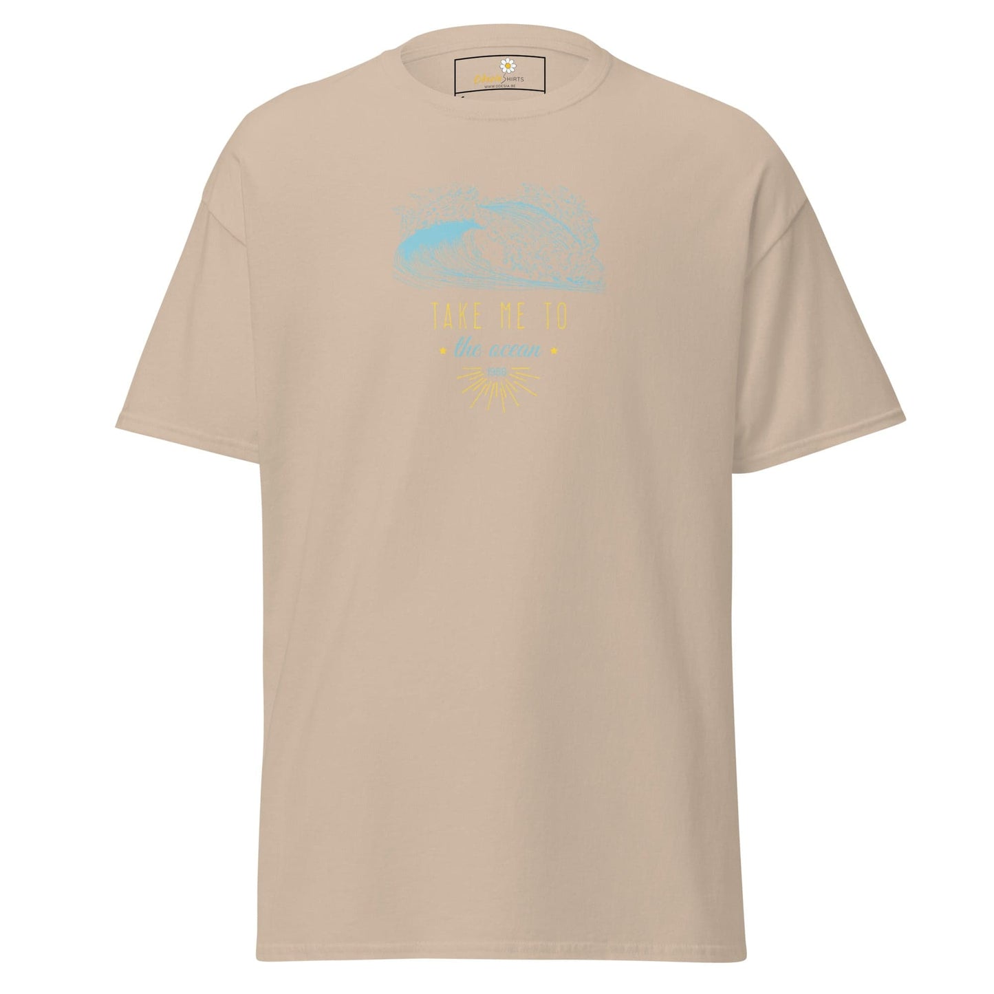 Unisex classic t-shirt - SEALIFE TAKE ME TO THE OCEAN - REGULAR - Sand / S