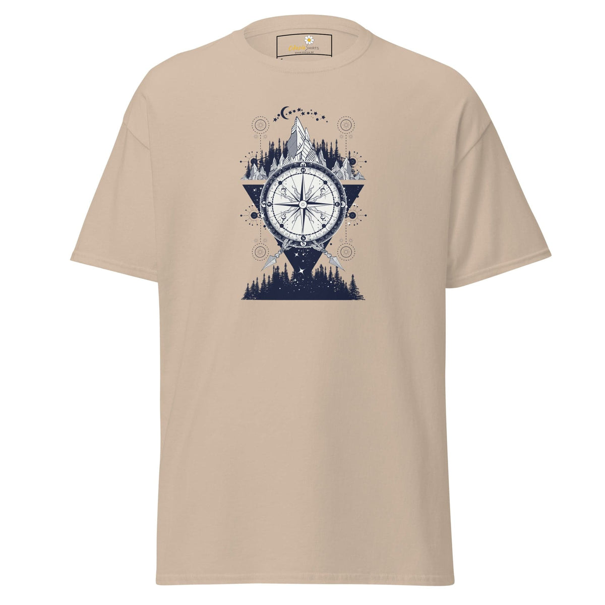 Unisex classic t-shirt - MYSTIC DIRECTIONS - REGULAR - Sand / S