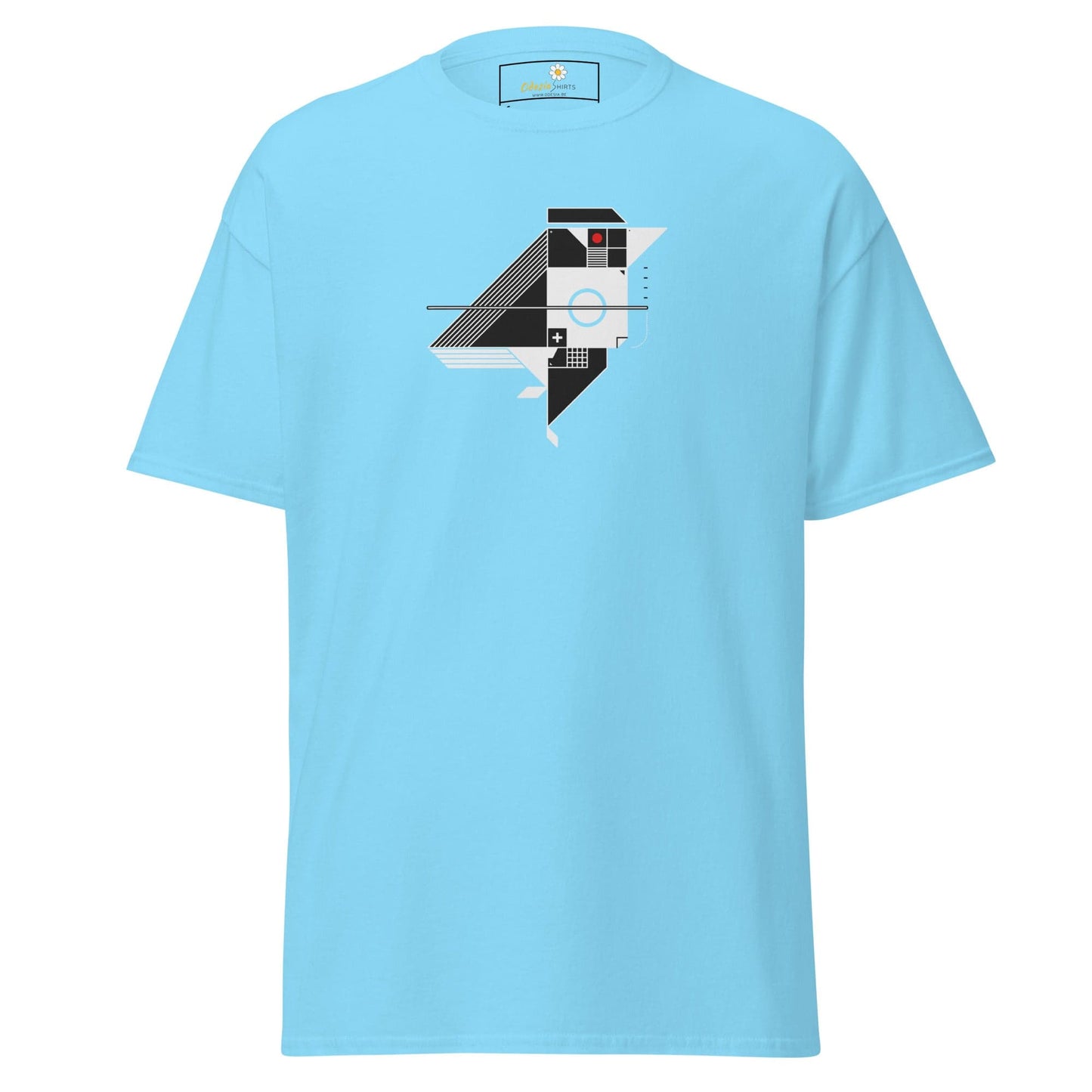 Unisex classic tee - ABSTRACT BIRD - REGULAR - Sky / S