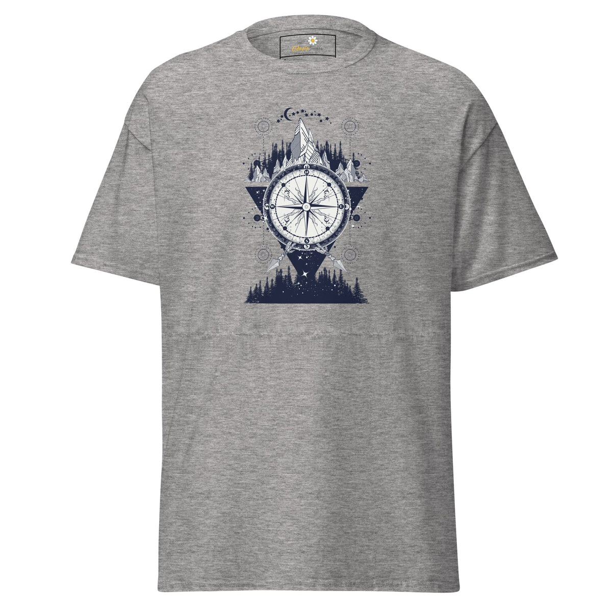 Unisex classic t-shirt - MYSTIC DIRECTIONS - REGULAR - Sport Grey / S