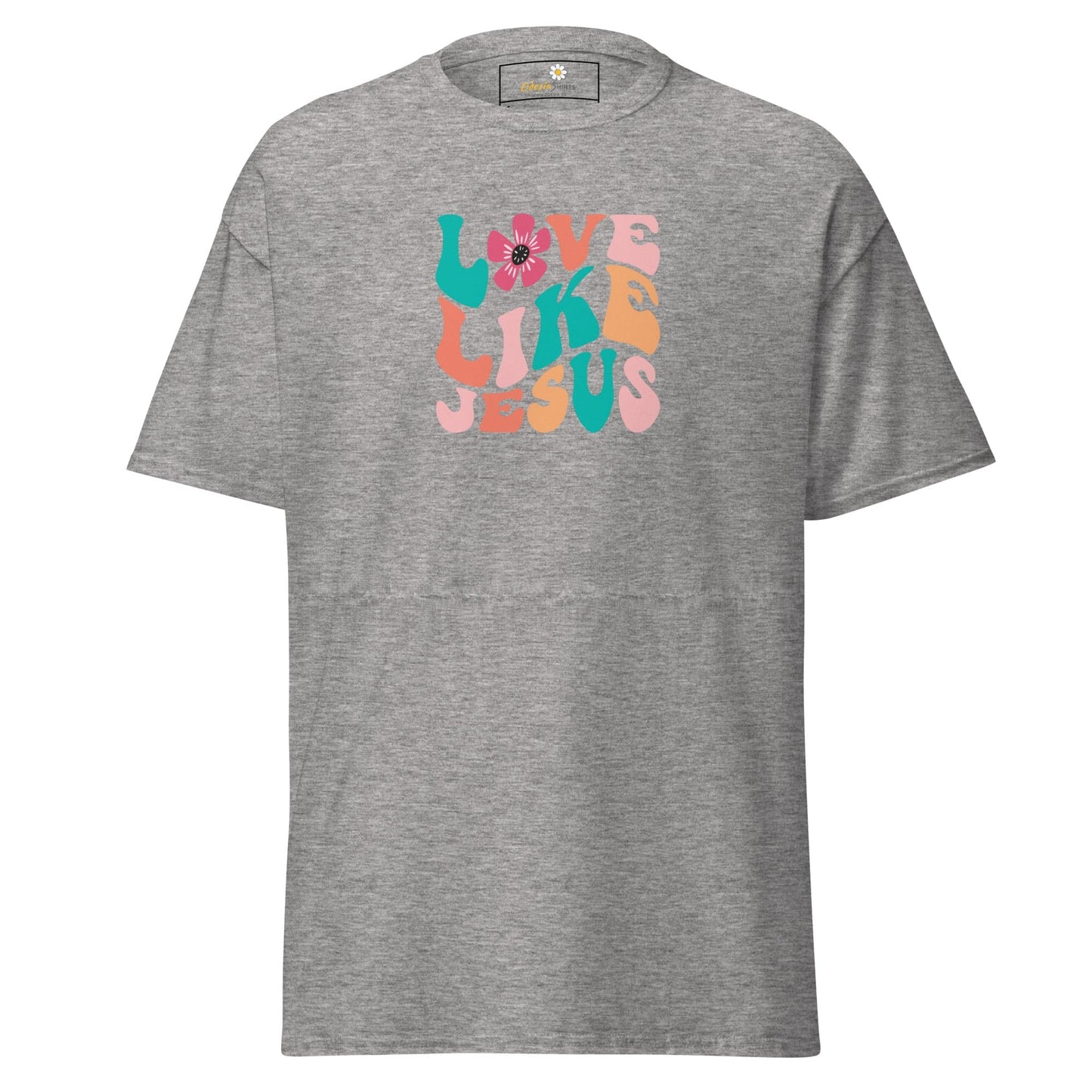 Unisex classic tee - SPIRITUAL LOVE LIKE JESUS - REGULAR - Sport Grey / S