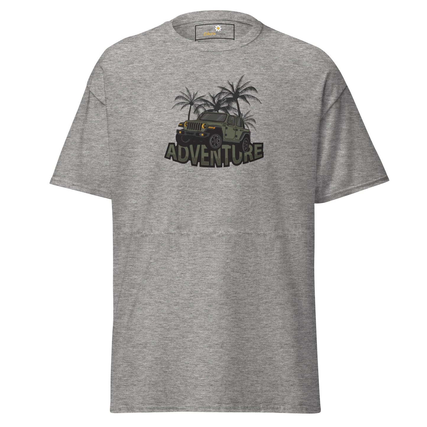 Unisex classic tee - ADVENTURE 4X4 - REGULAR - Sport Grey / S