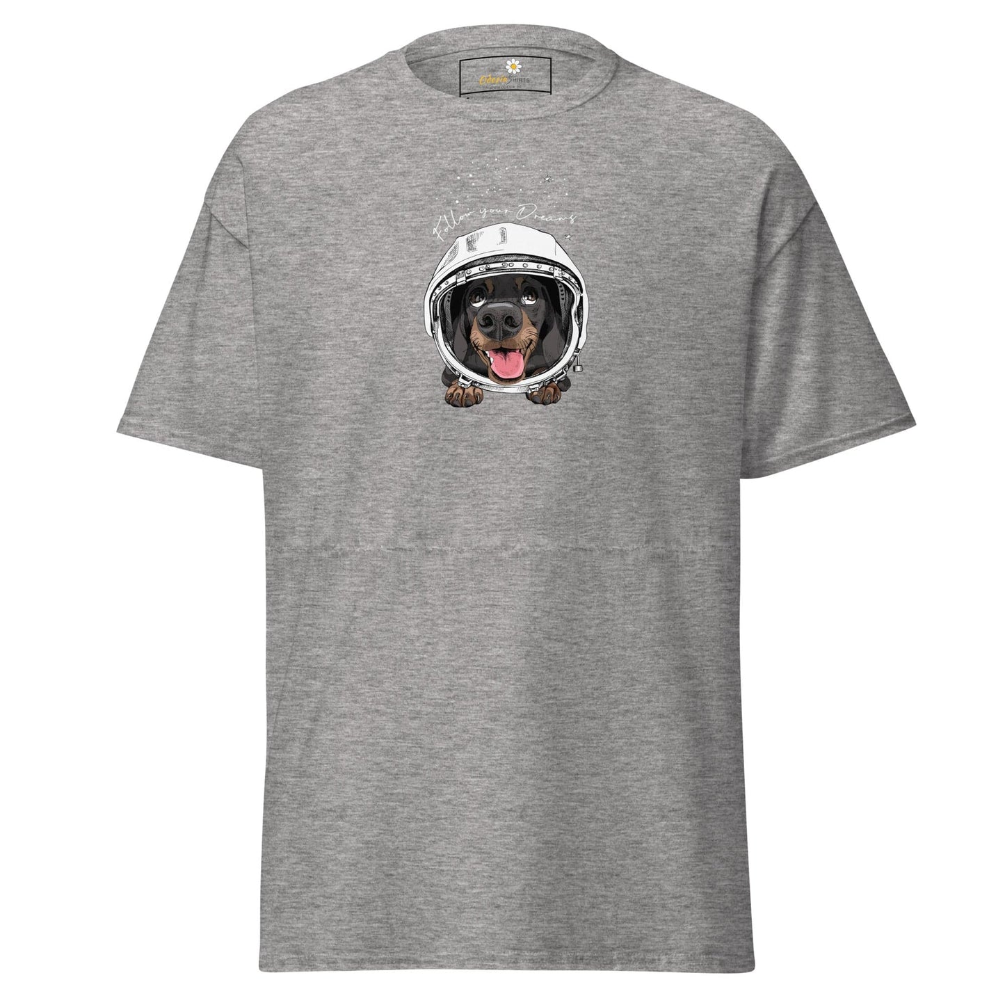 Unisex classic tee - ASTRONAUT ANIMALS DREAMS - REGULAR - Sport Grey / S
