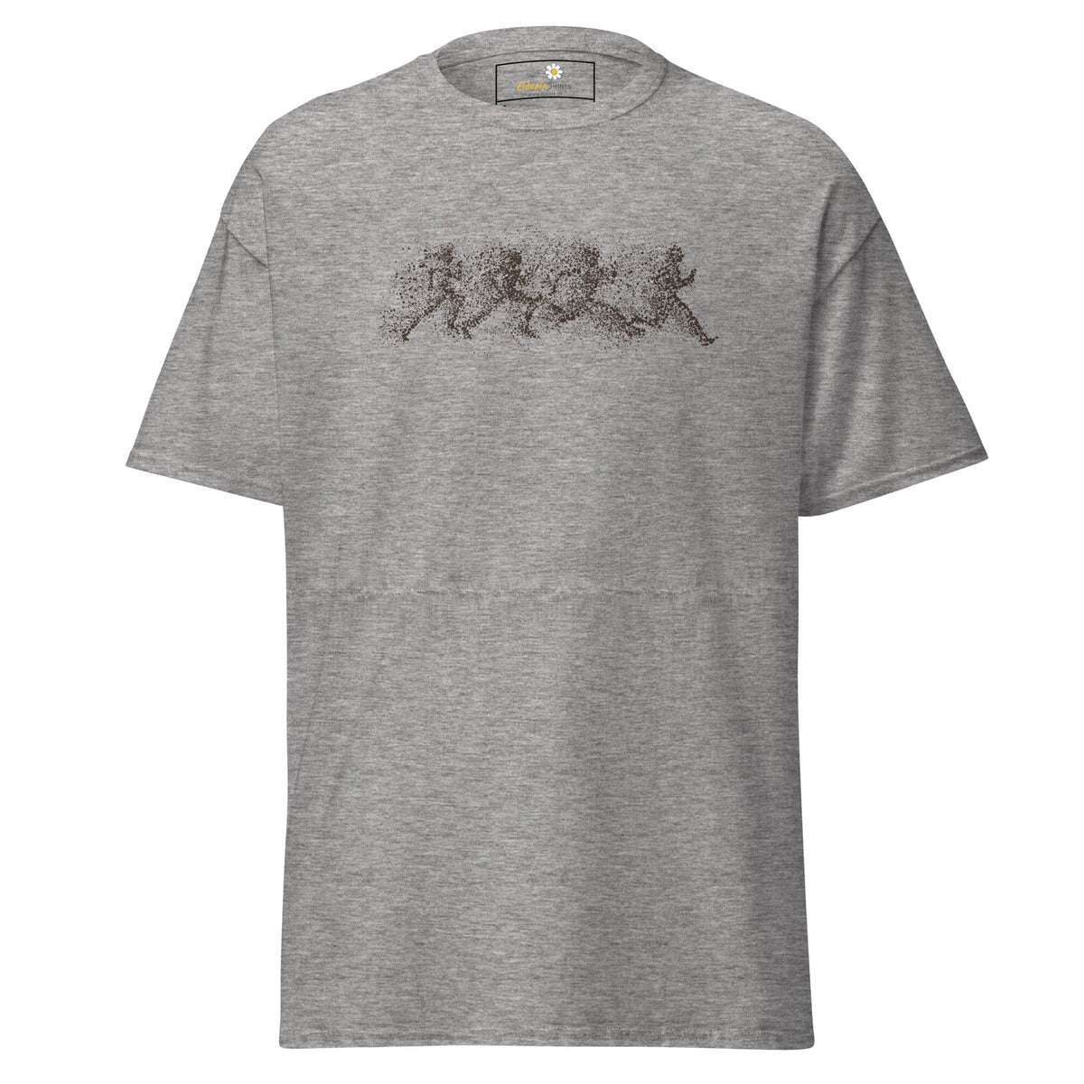Unisex classic t-shirt - FANTASY DOTS MEN RUNNING - REGULAR - Sport Grey / S