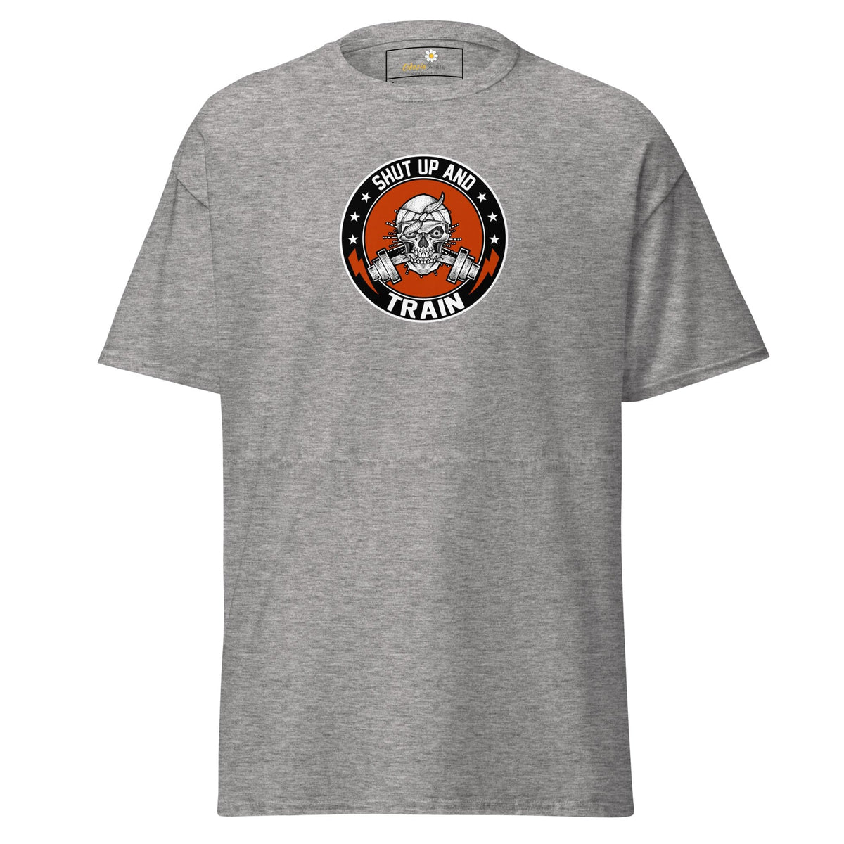 Unisex classic tee - SPORT SHUT UP AND TRAIN - REGULAR - Sport Grey / S